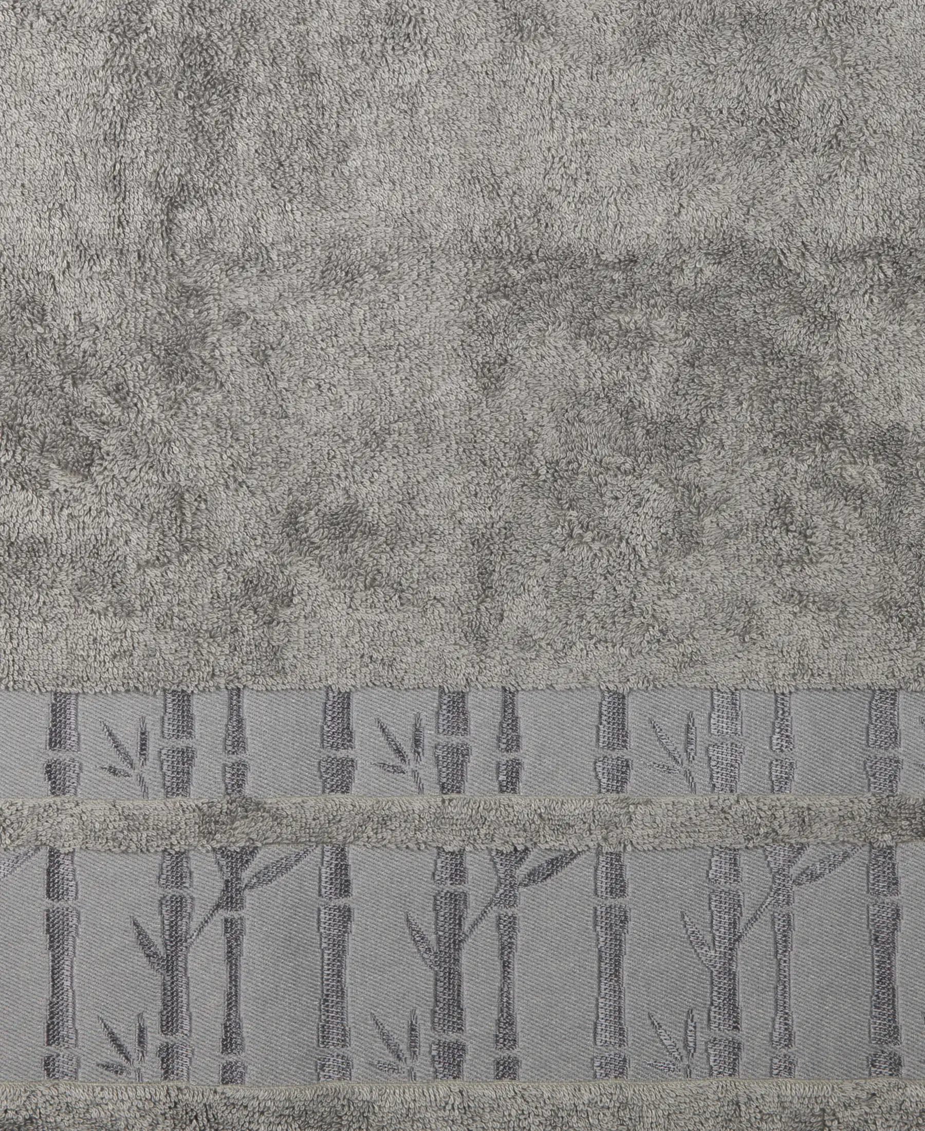 Bamboo Cotton Blend Terry Ultrasoft and Durable Bath Towel with Natural StayFresh Properties - Grey - Image 4