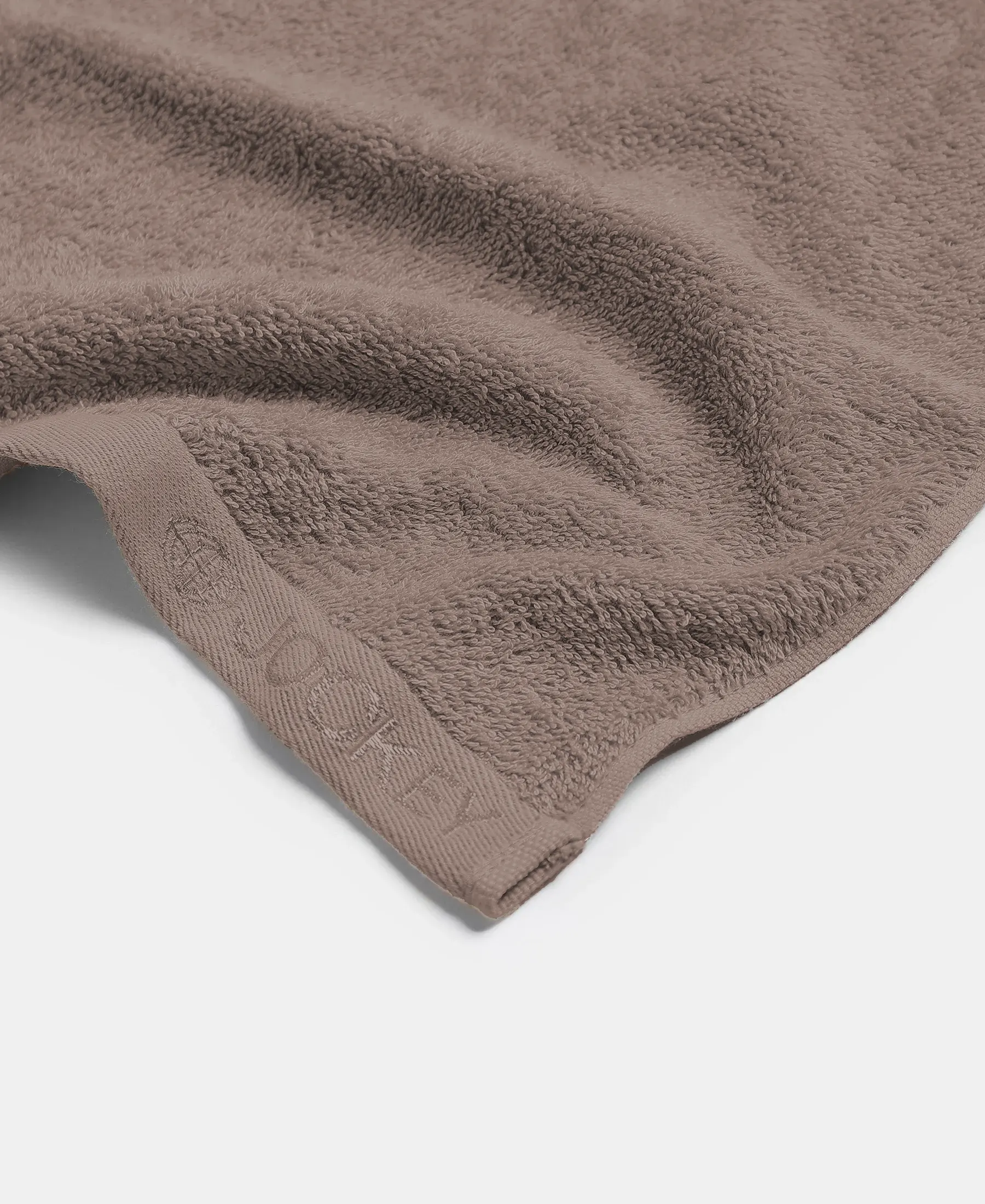 Bamboo Cotton Blend Terry Ultrasoft and Durable Face Towel with Natural StayFresh Properties - Desert Taupe (Pack of 3) - Image 4