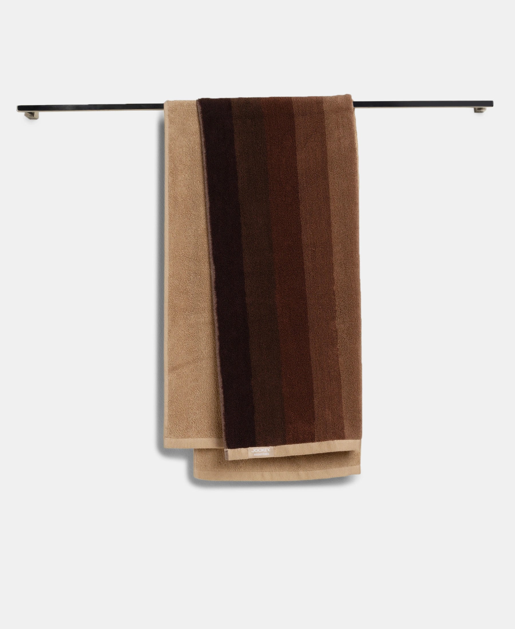 Cotton Terry Ultrasoft and Durable Striped Bath Towel - Nomad - Image 4