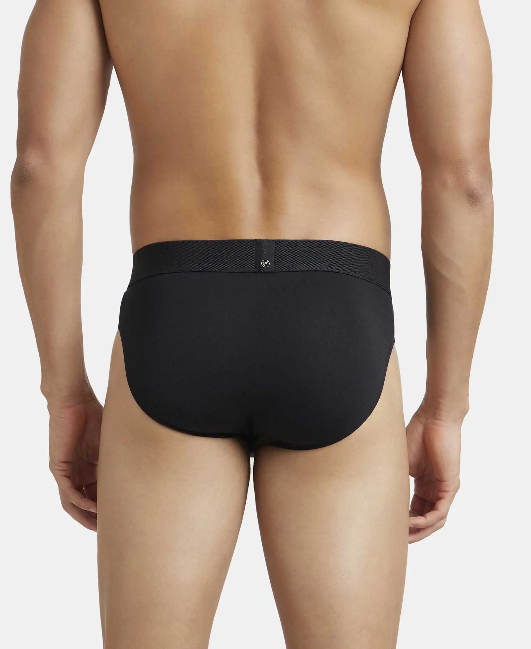 Environment Friendly Tencel Lyocell Fiber Brief With Natural Stayfresh Properties - Black - Image 3