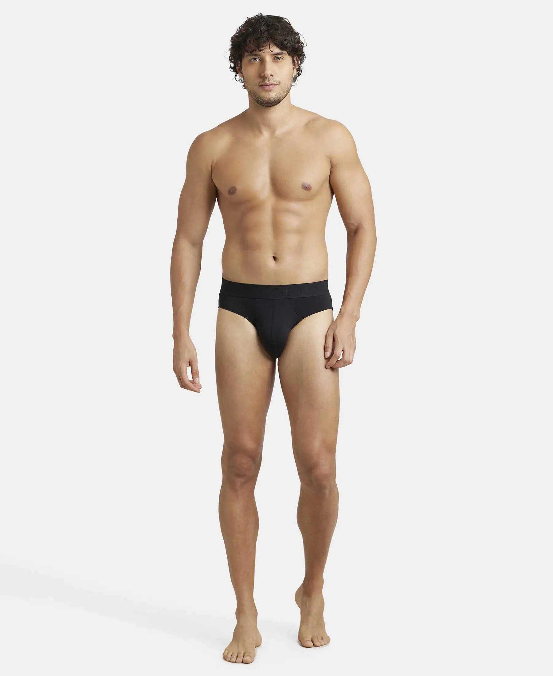 Environment Friendly Tencel Lyocell Fiber Brief With Natural Stayfresh Properties - Black - Image 4