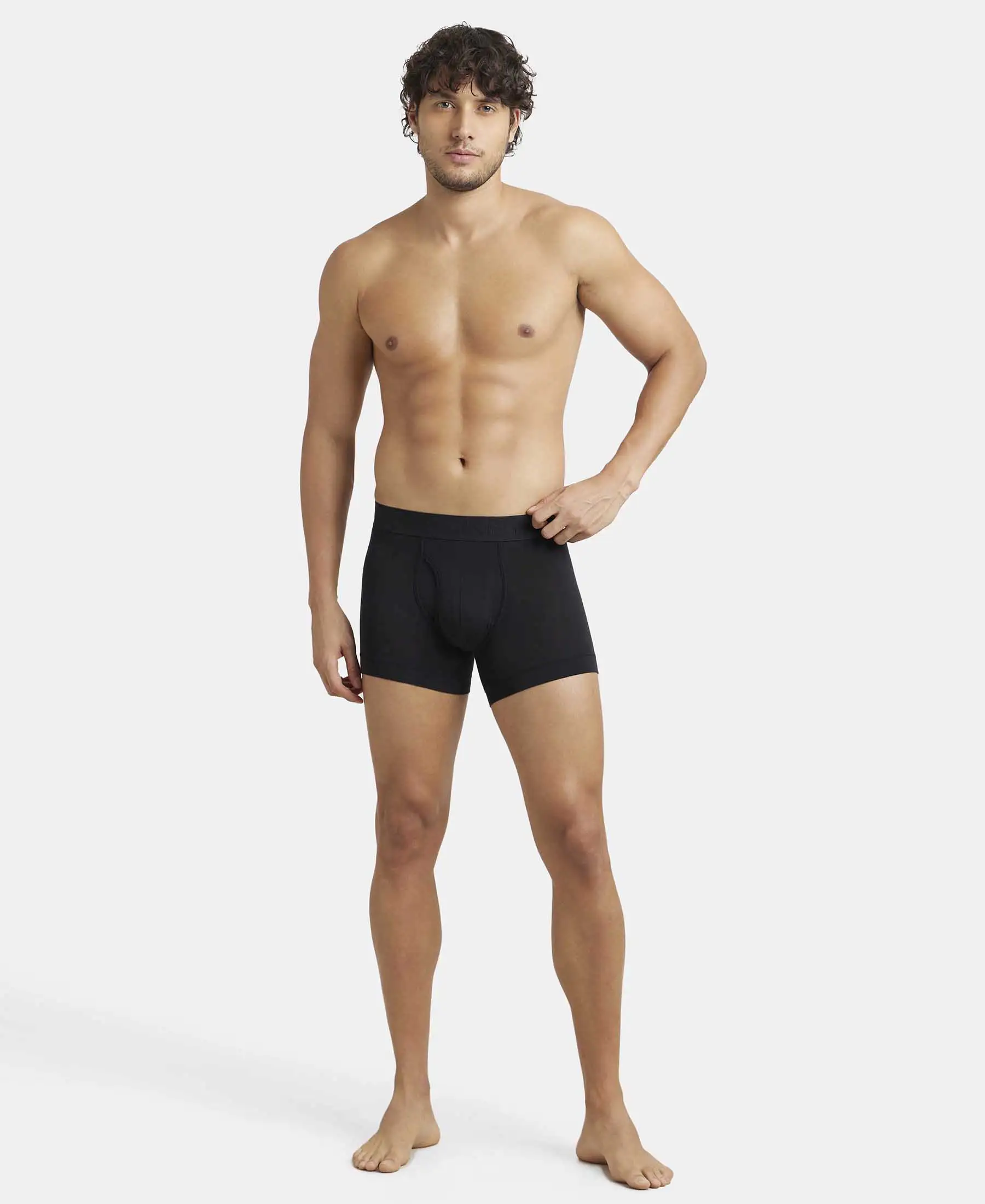 Environment Friendly Tencel Lyocell Fiber Trunk with Natural StayFresh Properties - Black - Image 4
