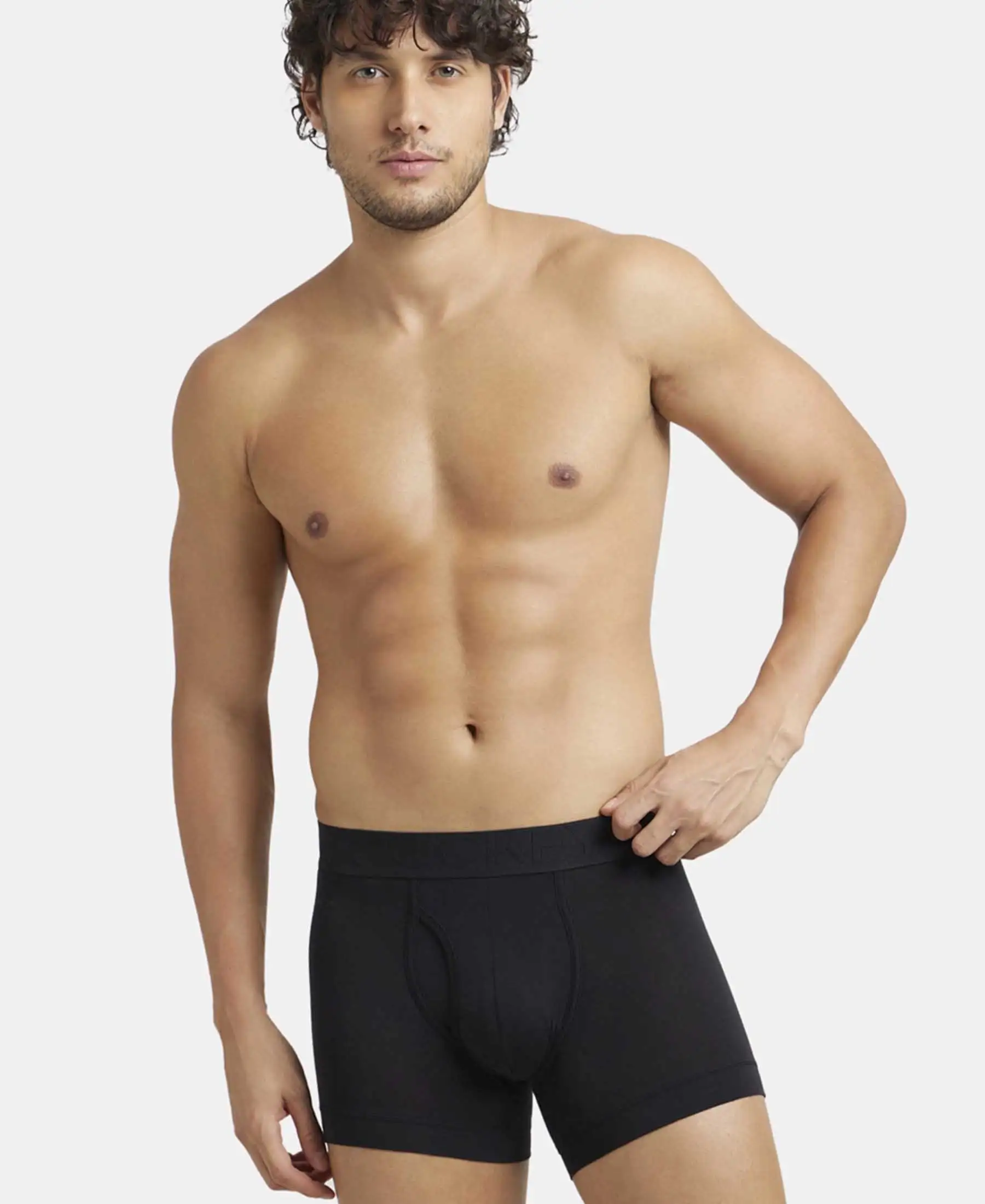 Environment Friendly Tencel Lyocell Fiber Trunk with Natural StayFresh Properties - Black - Image 5