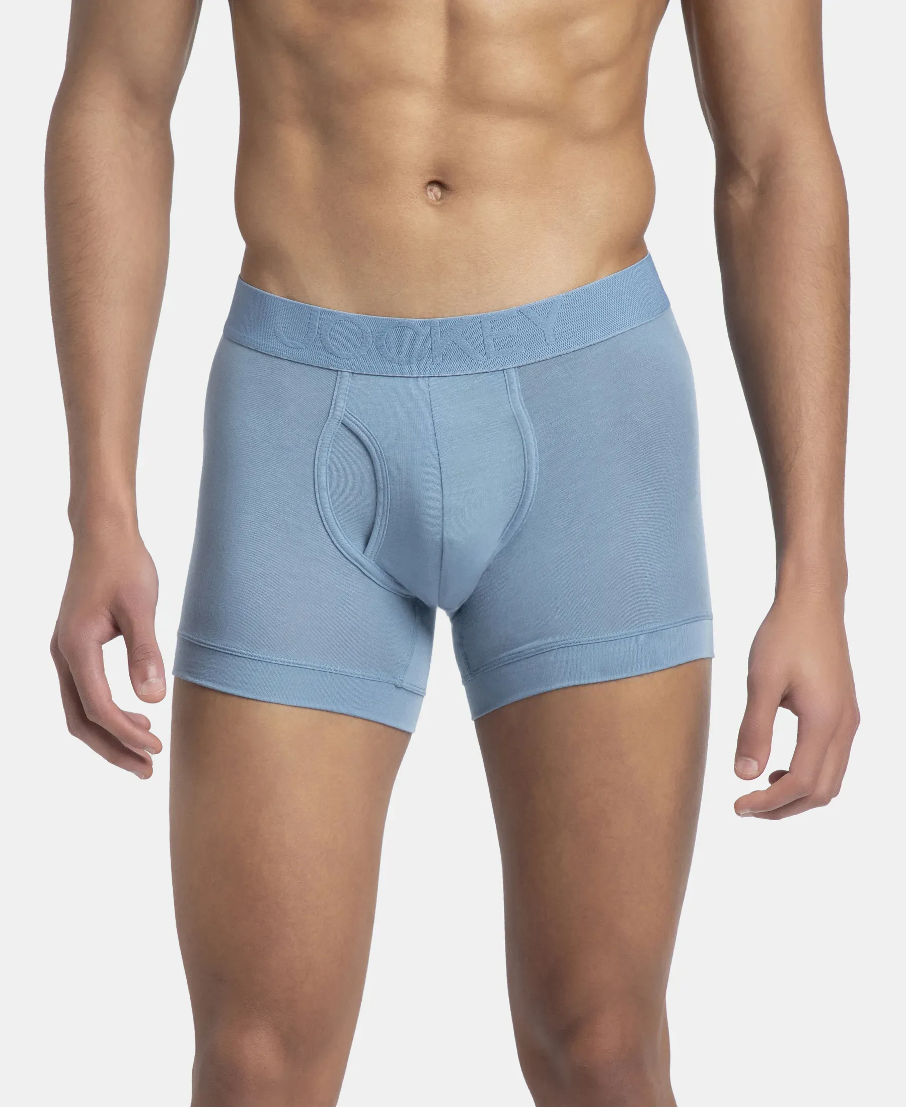 Environment Friendly Tencel Lyocell Fiber Trunk with Natural StayFresh Properties - Blue Shadow