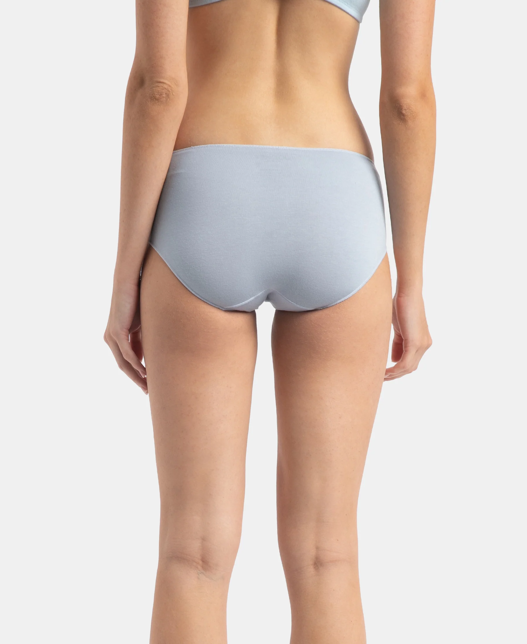 High Coverage Micro Modal Elastane Stretch Hipster With Ultrasoft Concealed Waistband - Kentucky Blue & Black (Pack of 2) - Image 7