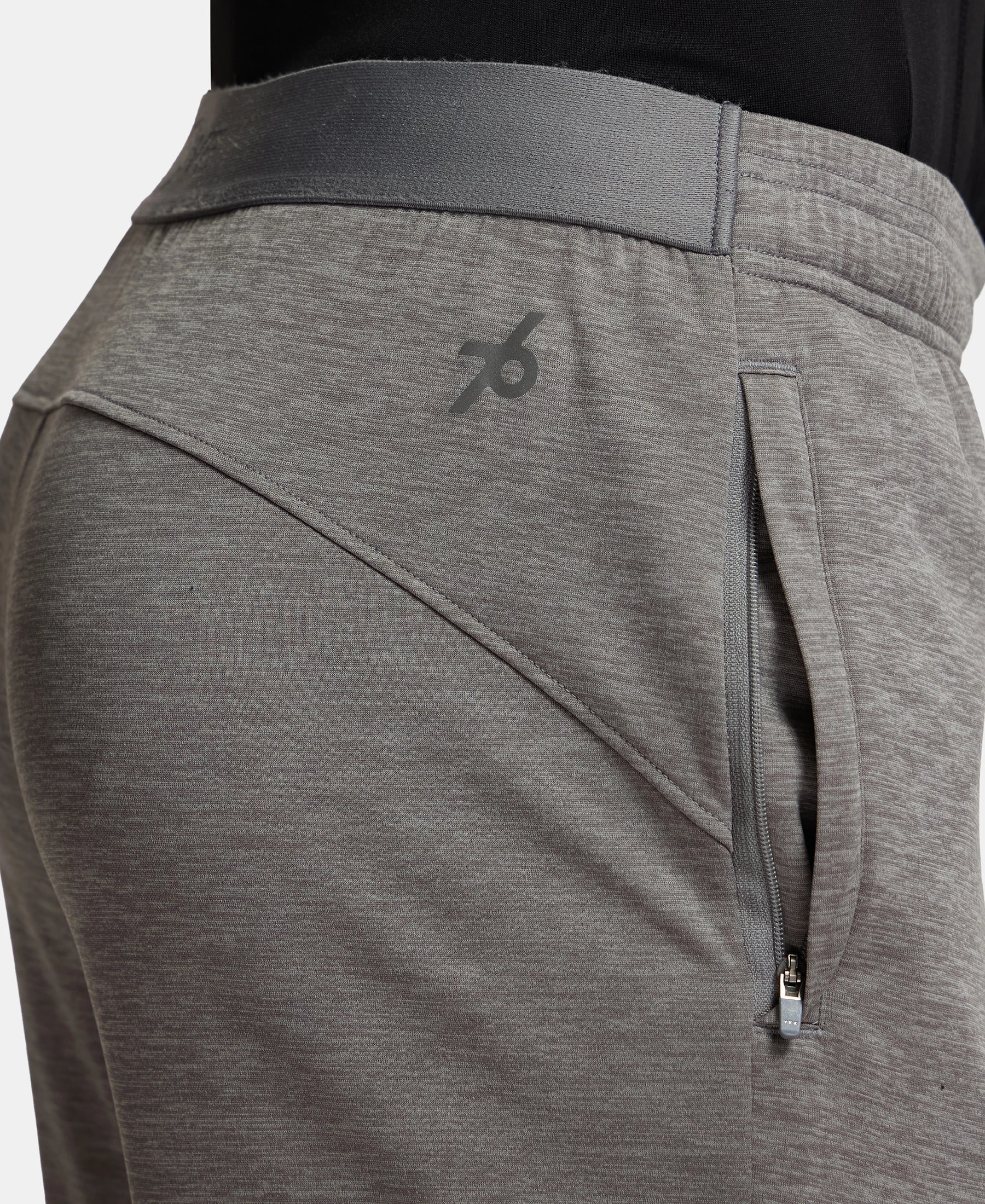 Lightweight Microfiber Trackpant with Zipper Pockets and StayFresh Treatment - Performance Grey - Image 7