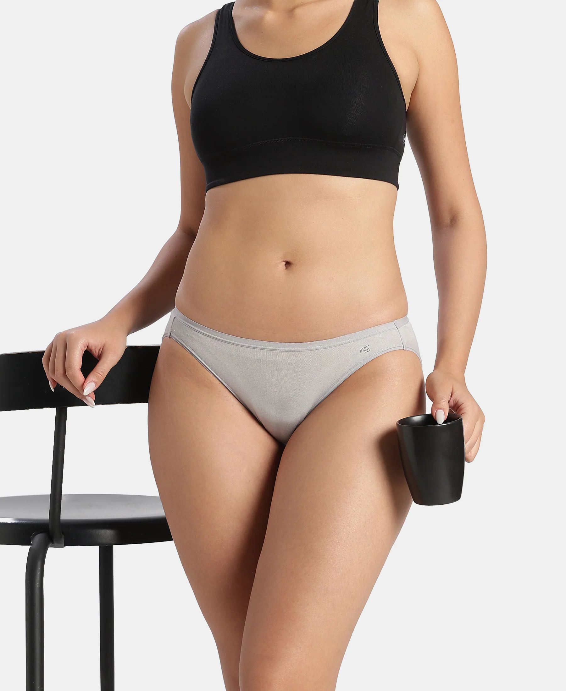 Medium Coverage TENCEL™ Micro Modal Elastane Stretch Bikini With Ultrasoft Waistband - Assorted (Pack of 3) - Image 15