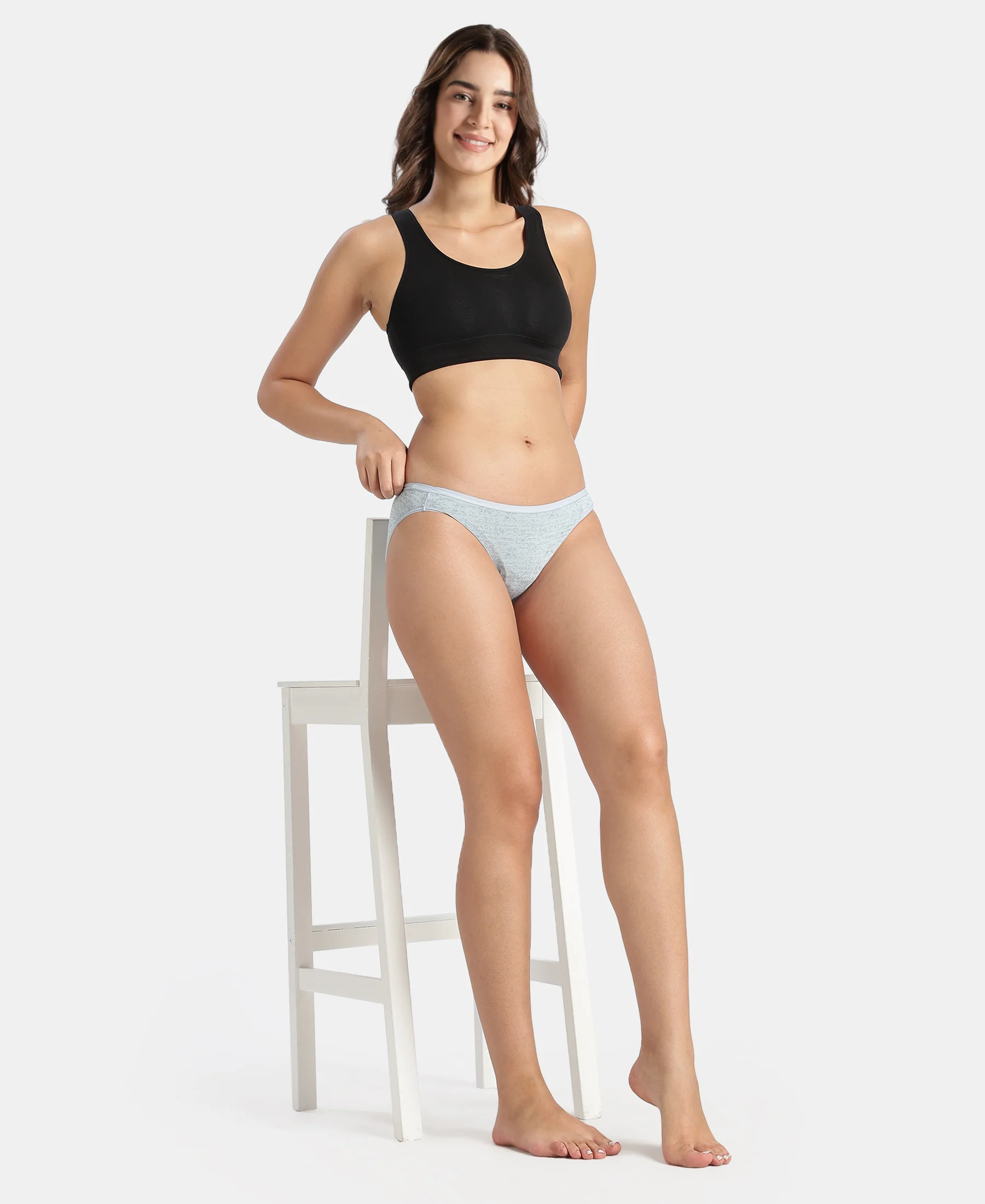 Medium Coverage TENCEL™ Micro Modal Elastane Stretch Bikini With Ultrasoft Waistband - Assorted (Pack of 3) - Image 20