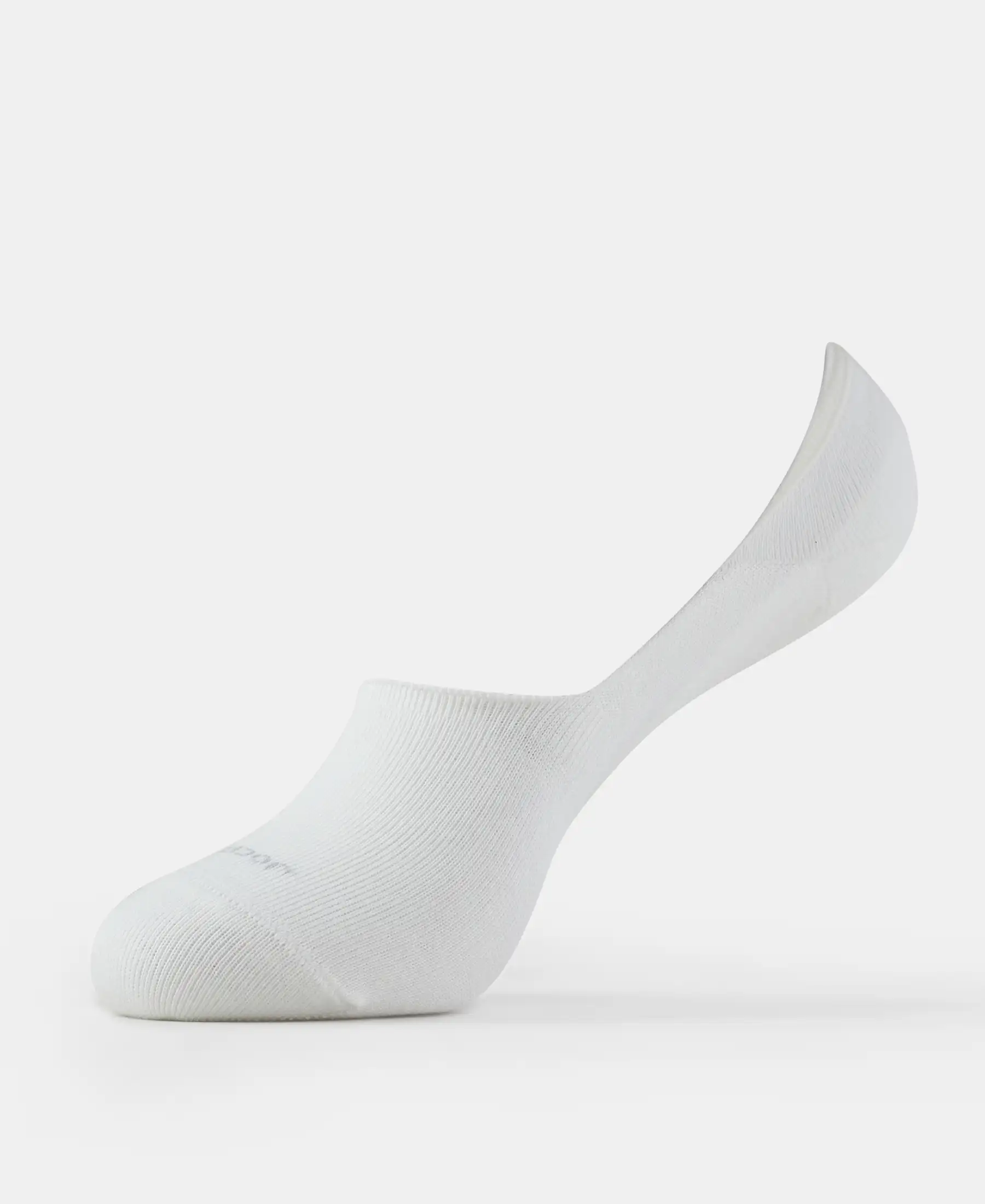 Compact Cotton Stretch No Show Socks with StayFresh Treatment - White - Image 5