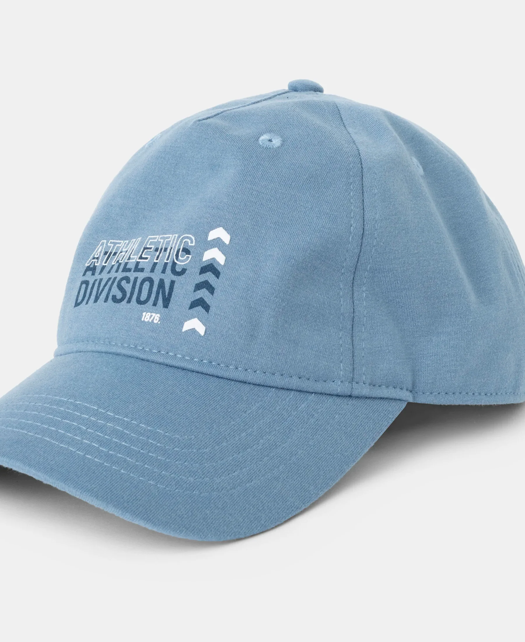 Microfiber Blend Solid Cap with Adjustable Back Closure - Stormy Sea - Image 4