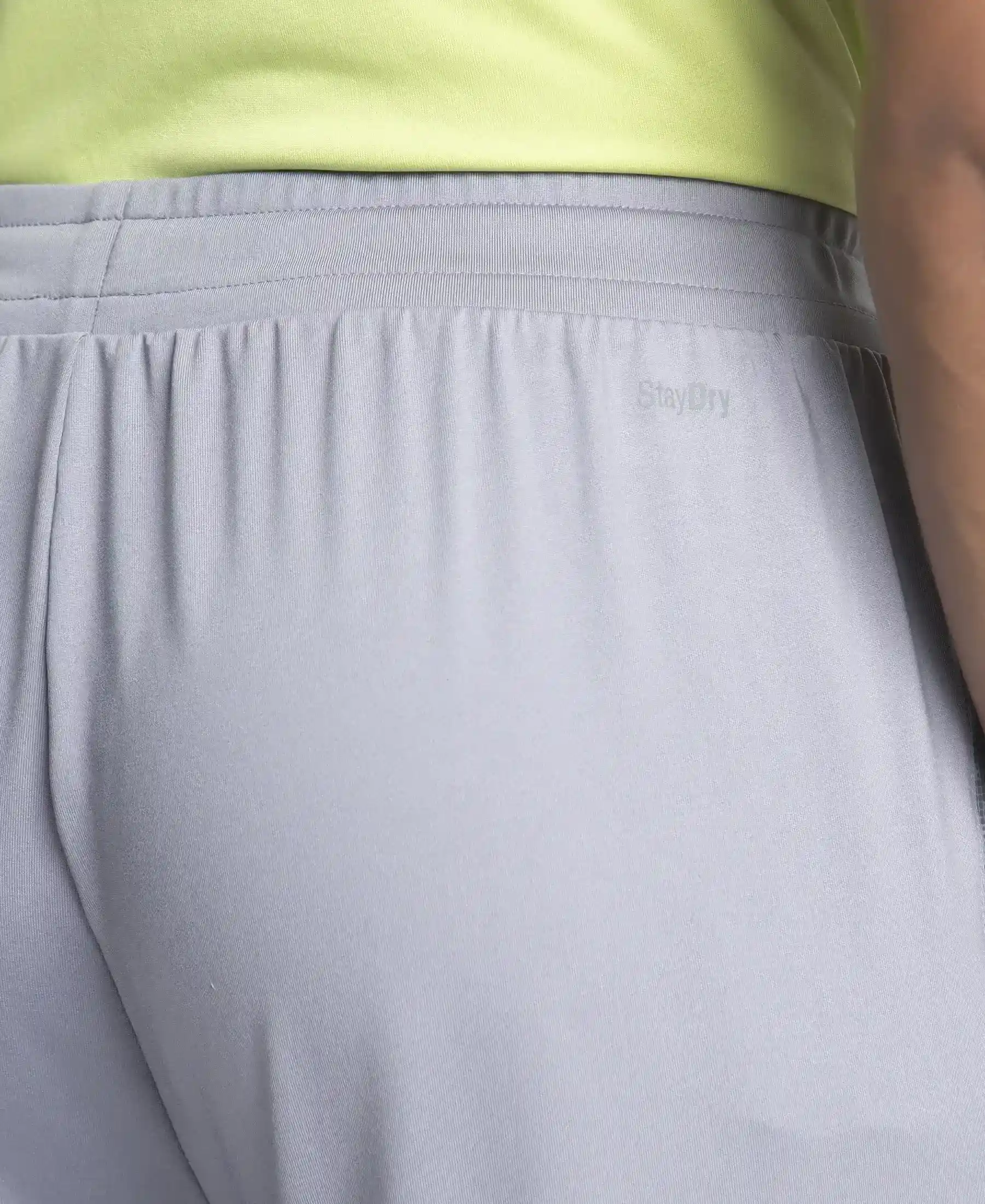 Microfiber Elastane Stretch Jogger with Zipper Pockets and StayDry Treatment - CP Grey - Image 9