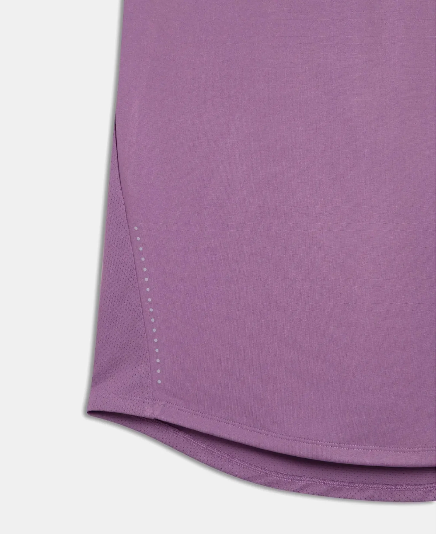Microfiber Fabric Graphic Printed Tank Top With Breathable Mesh - Chinese Violet - Image 12