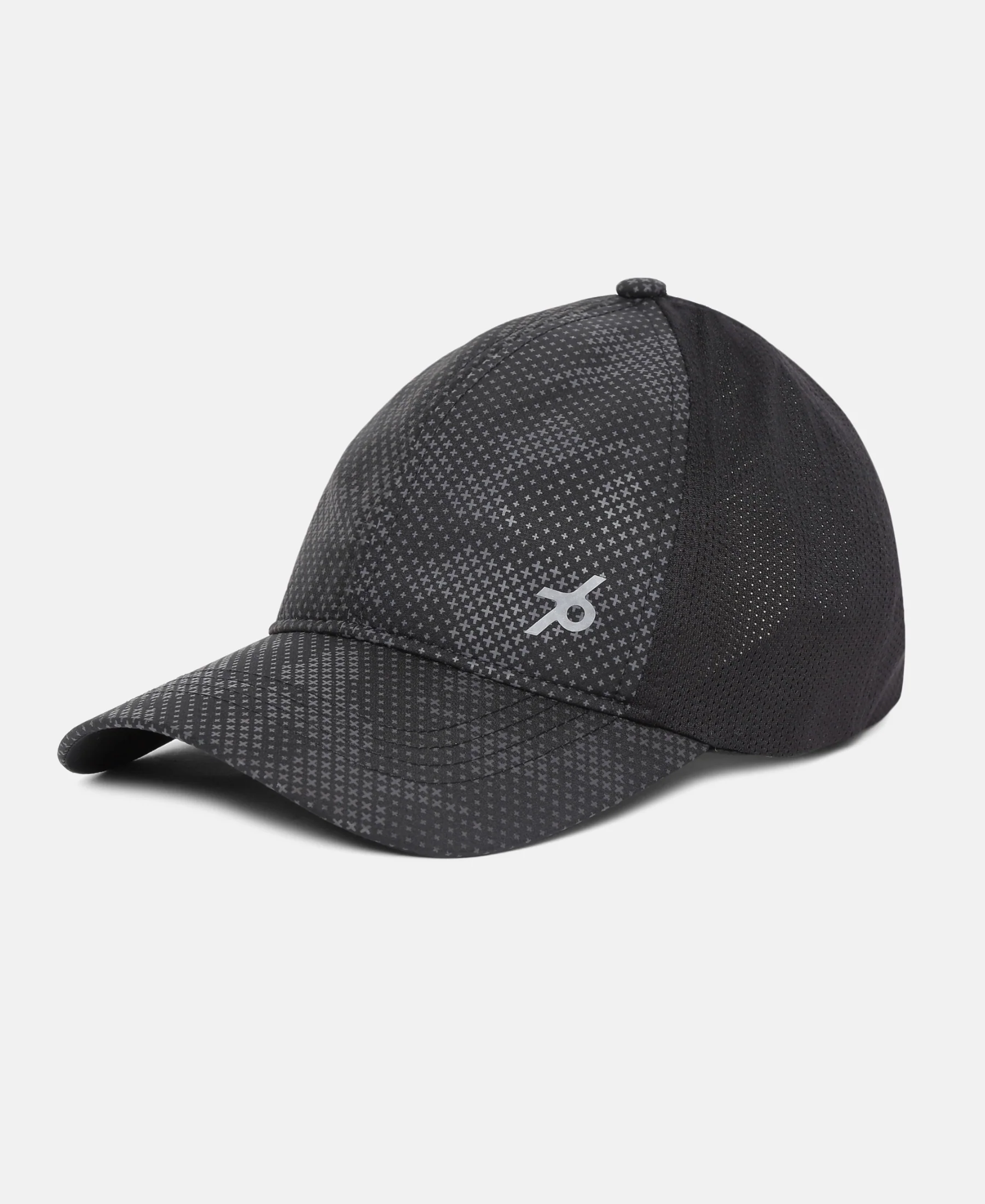 Polyester Printed Cap with Adjustable Back Closure and StayDry Technology - Black - Image 2