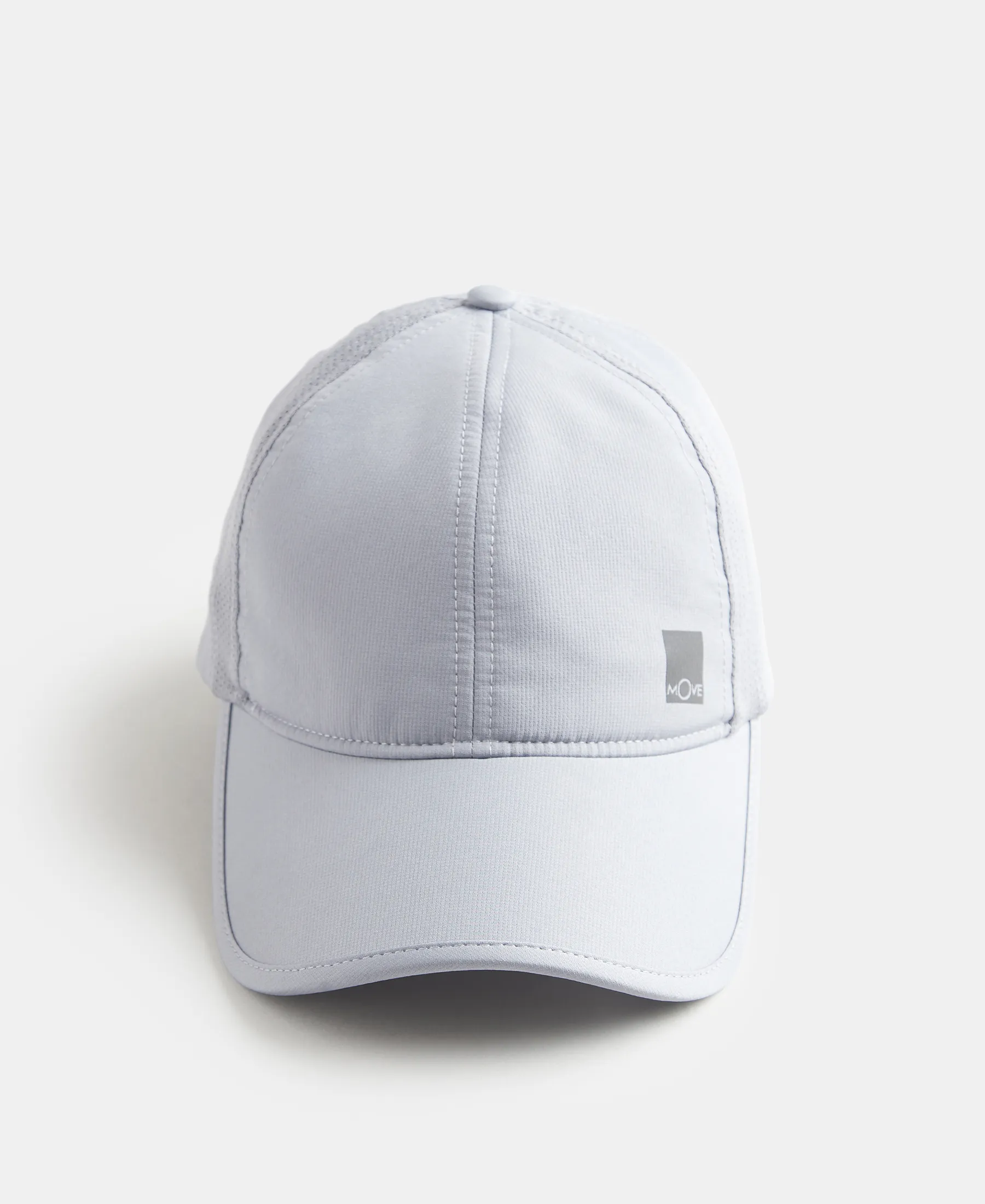 Polyester Solid Cap with Adjustable Back Closure and StayDry Technology - Light Grey