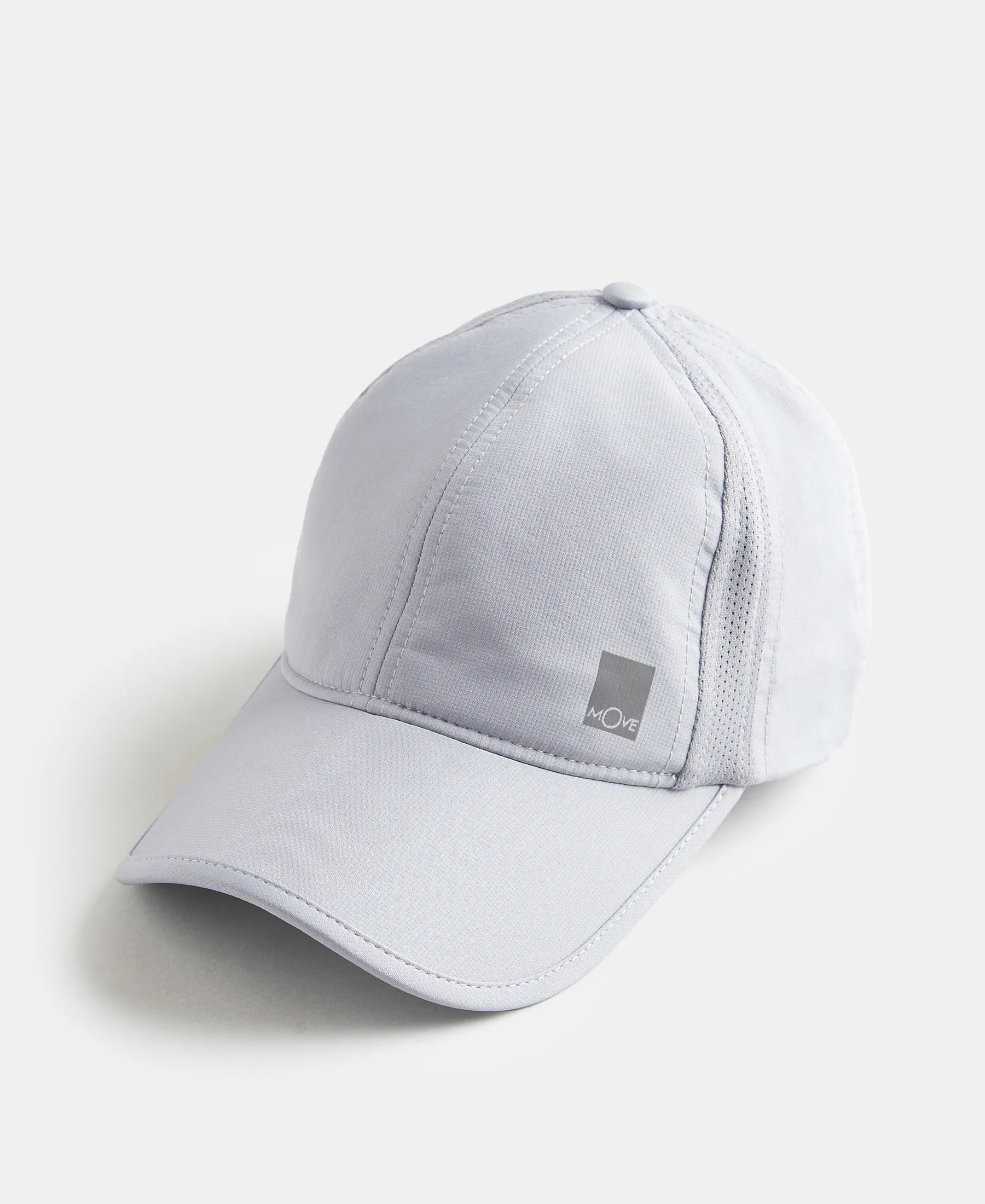 Polyester Solid Cap with Adjustable Back Closure and StayDry Technology - Light Grey - Image 2