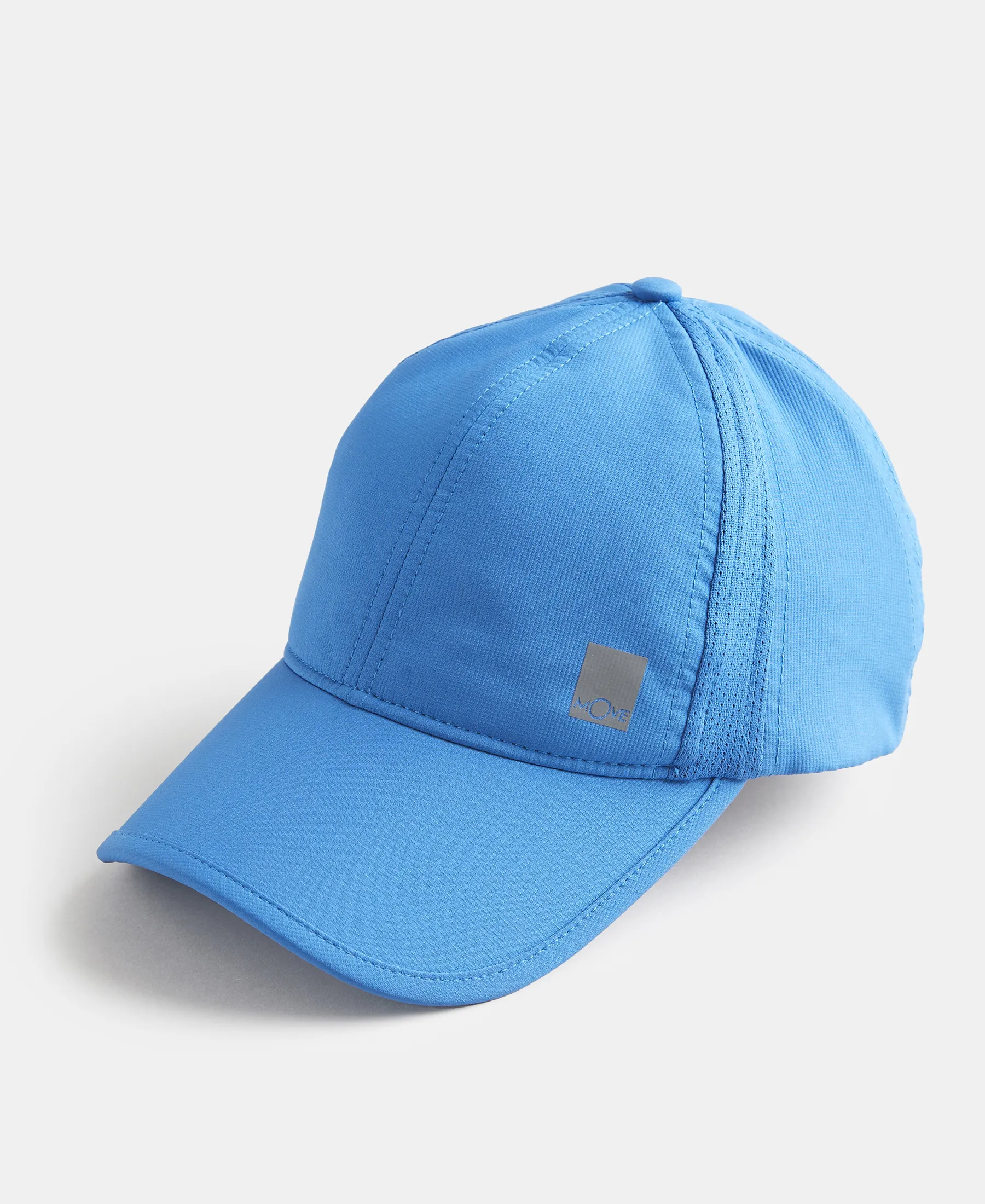 Polyester Solid Cap with Adjustable Back Closure and StayDry Technology - Move Blue - Image 2