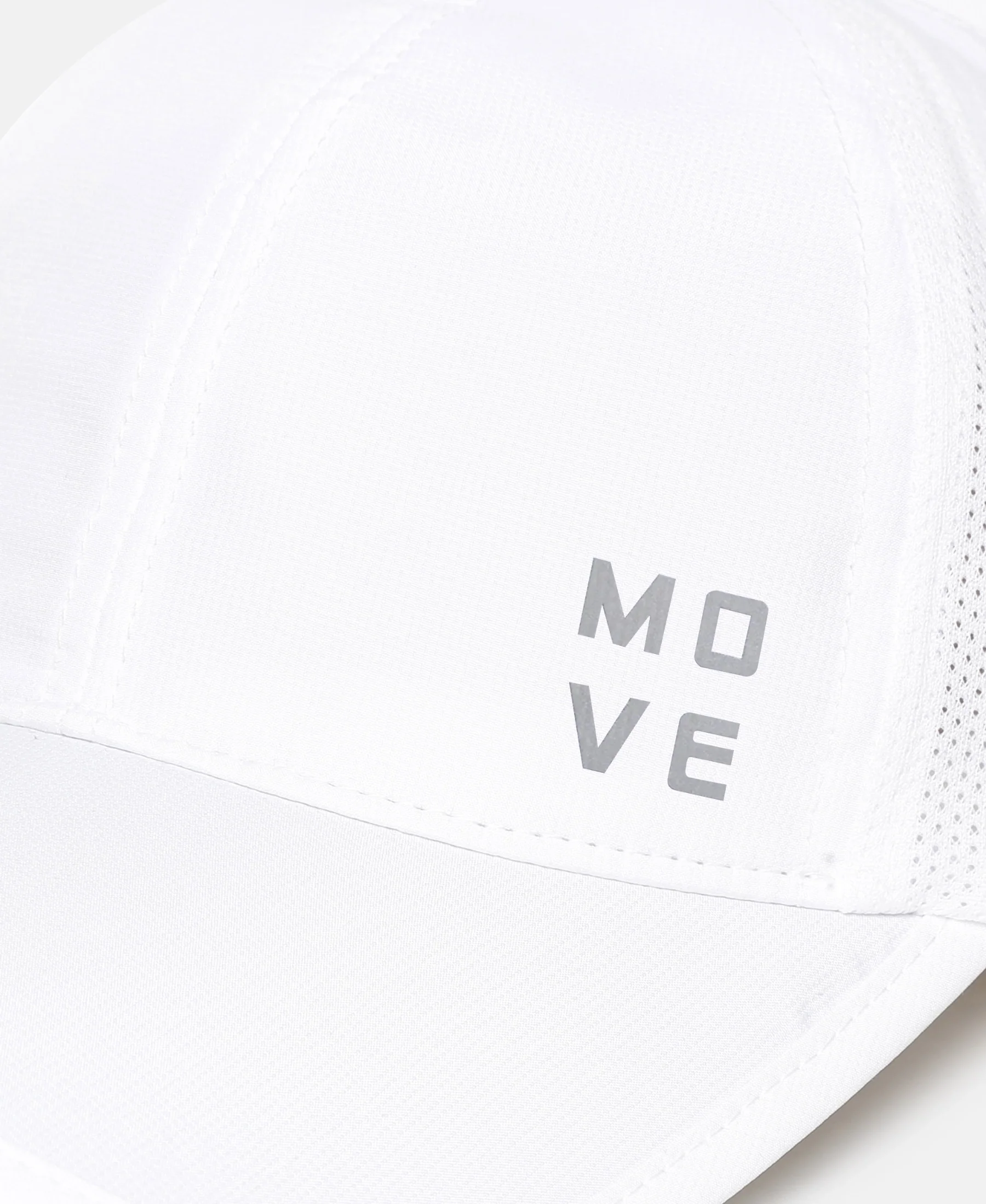 Polyester Solid Cap with Adjustable Back Closure and StayDry Technology - White - Image 5
