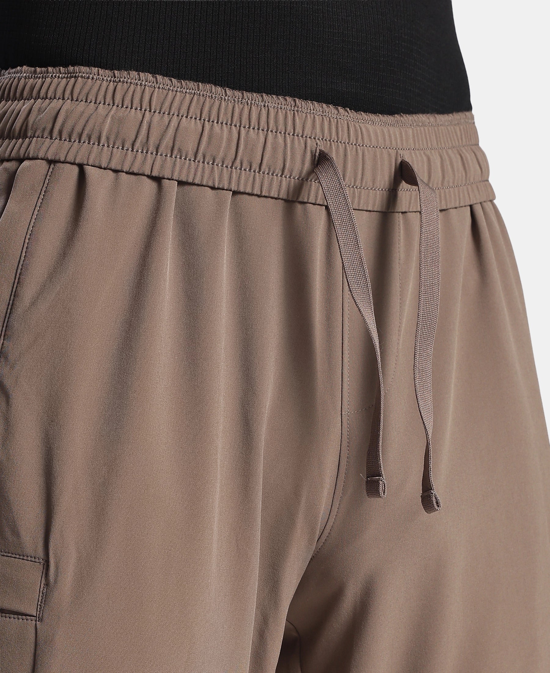 Recycled Microfiber Elastane Stretch Cargo Trackpant with StayFresh Treatment - Dark Khaki - Image 9