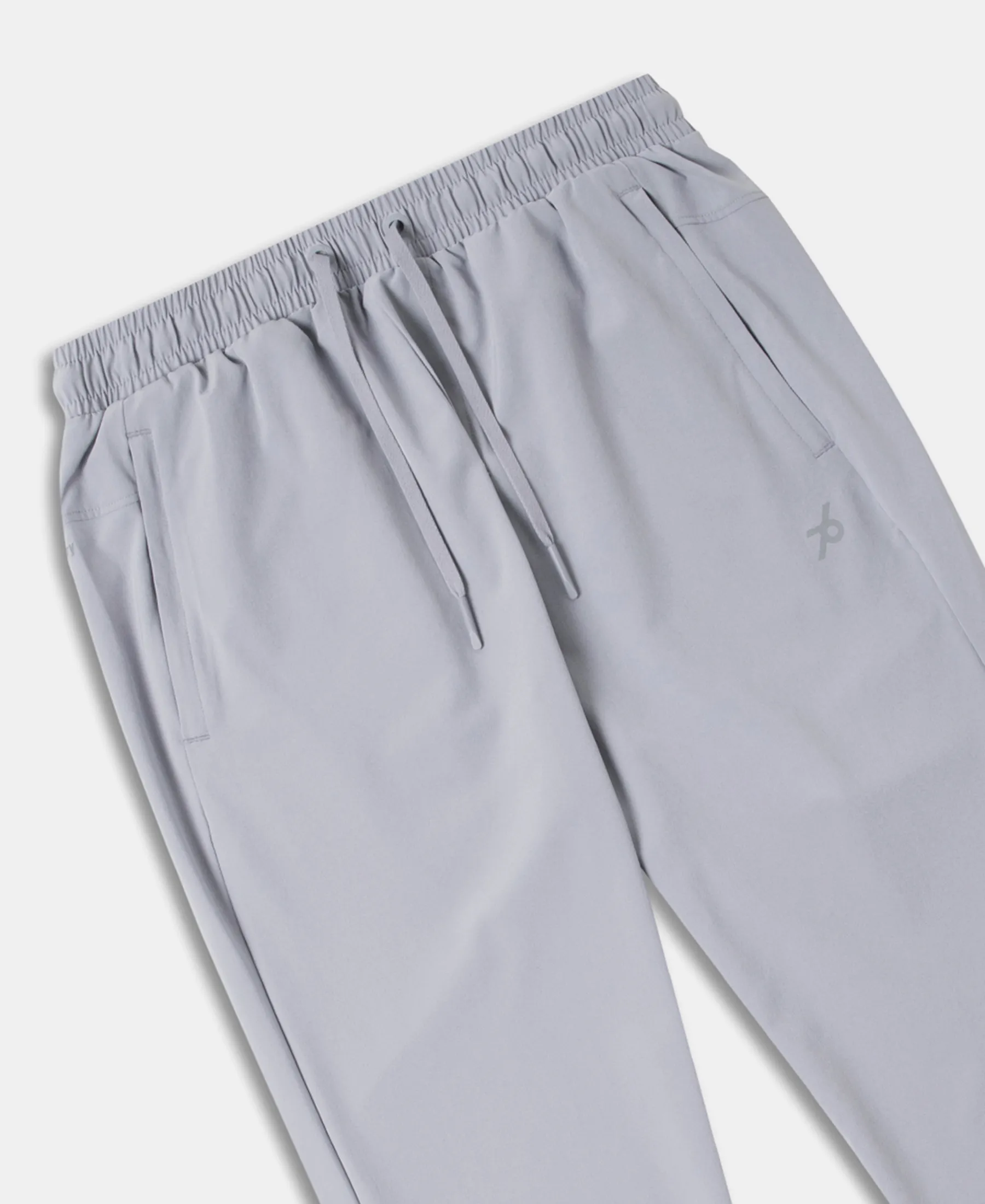 Recycled Microfiber Elastane Stretch Trackpant with Zipper Pockets and StayFresh Treatment - CP Grey - Image 11