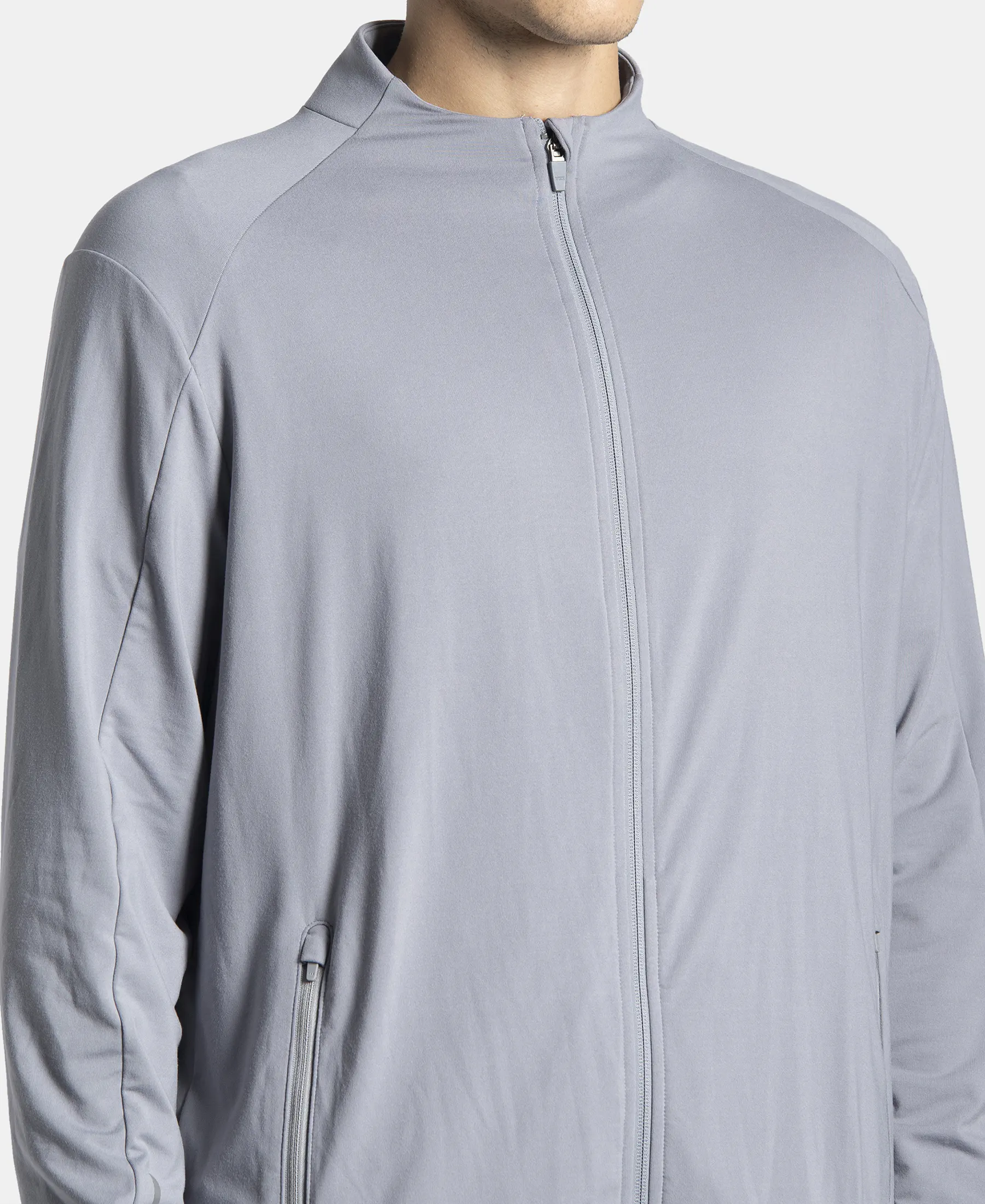 Soft Touch Microfiber Elastane Stretch Jacket with Thumbhole Styling - Weathervane - Image 7