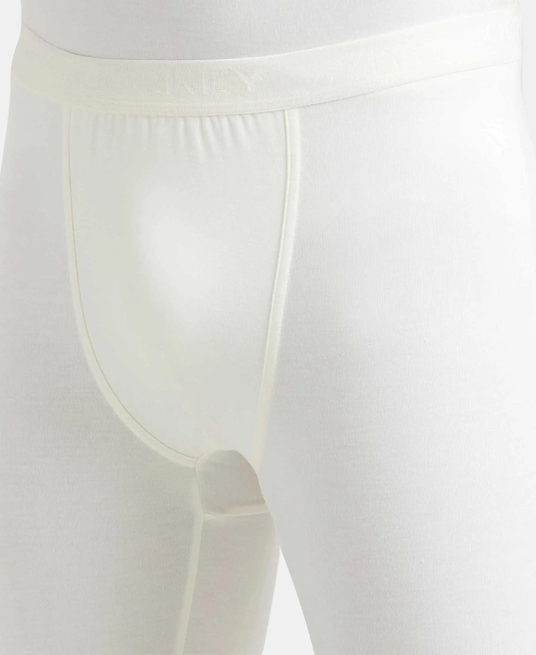 Warmth Soft Touch Microfiber Elastane Stretch Thermal Long Johns with StayWarm Technology - White - Image 7