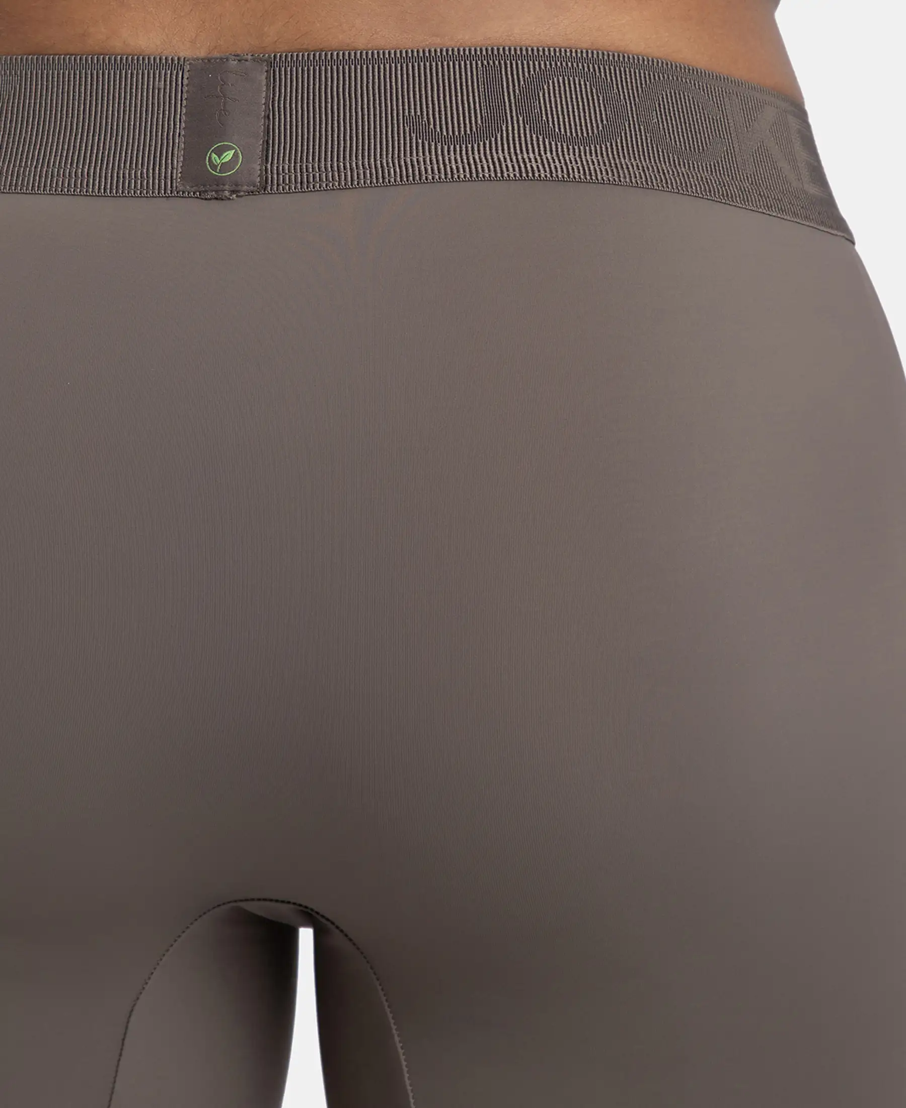 Soft Touch Recycled Microfiber Elastane Stretch Trunk with Ultrasoft Waistband - Dark Khaki - Image 7