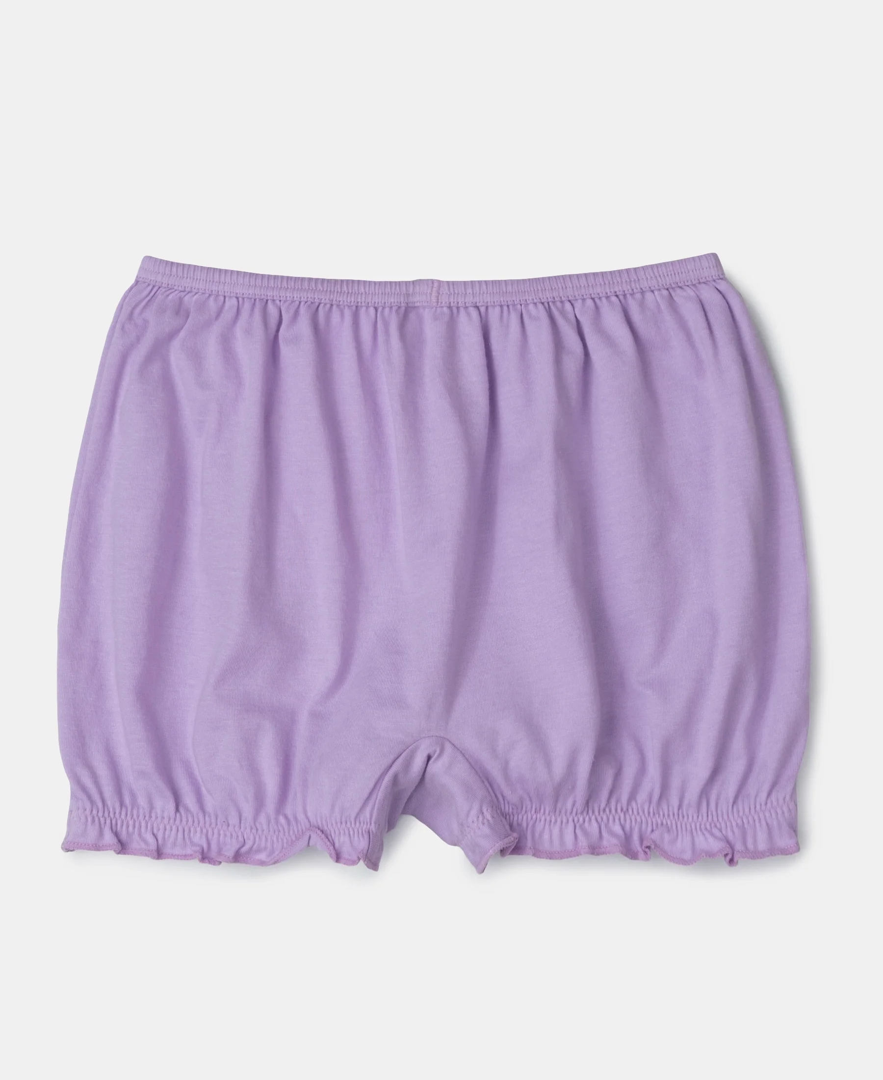 Super Combed Cotton Bloomers with Ultrasoft Waistband - Blue Depths, Lavendula & Angel Blue (Pack of 3) - Image 6