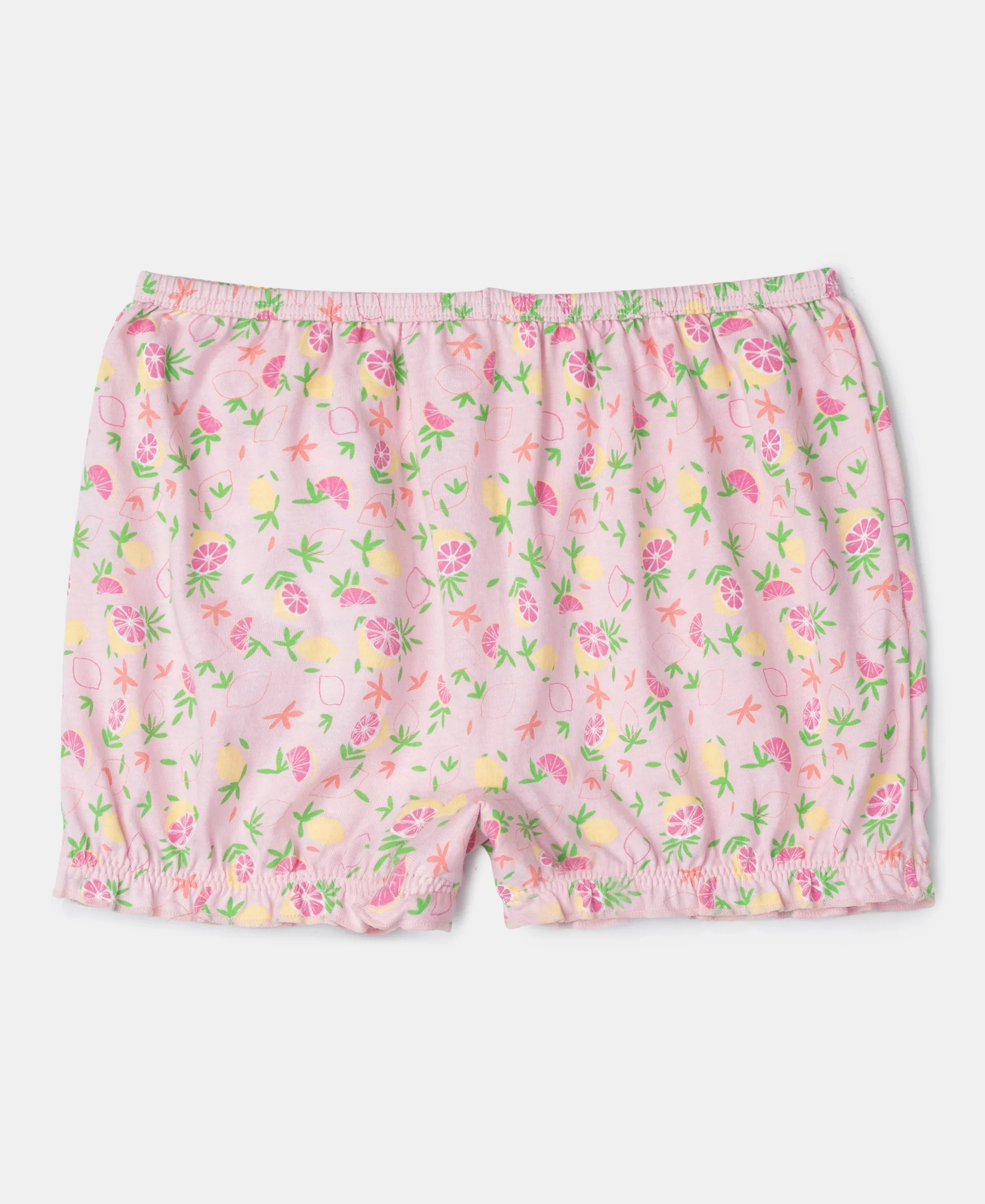 Super Combed Cotton Bloomers with Ultrasoft Waistband - Fairy Tale, Blue Depths & Lemon Meringue (Pack of 3) - Image 6
