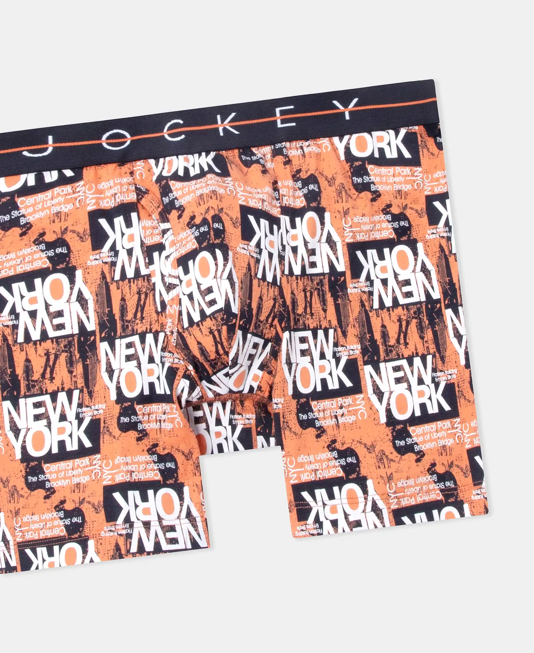 Super Combed Cotton Elastane Printed Boxer Brief with Ultrasoft Waistband - Flamingo - Image 9