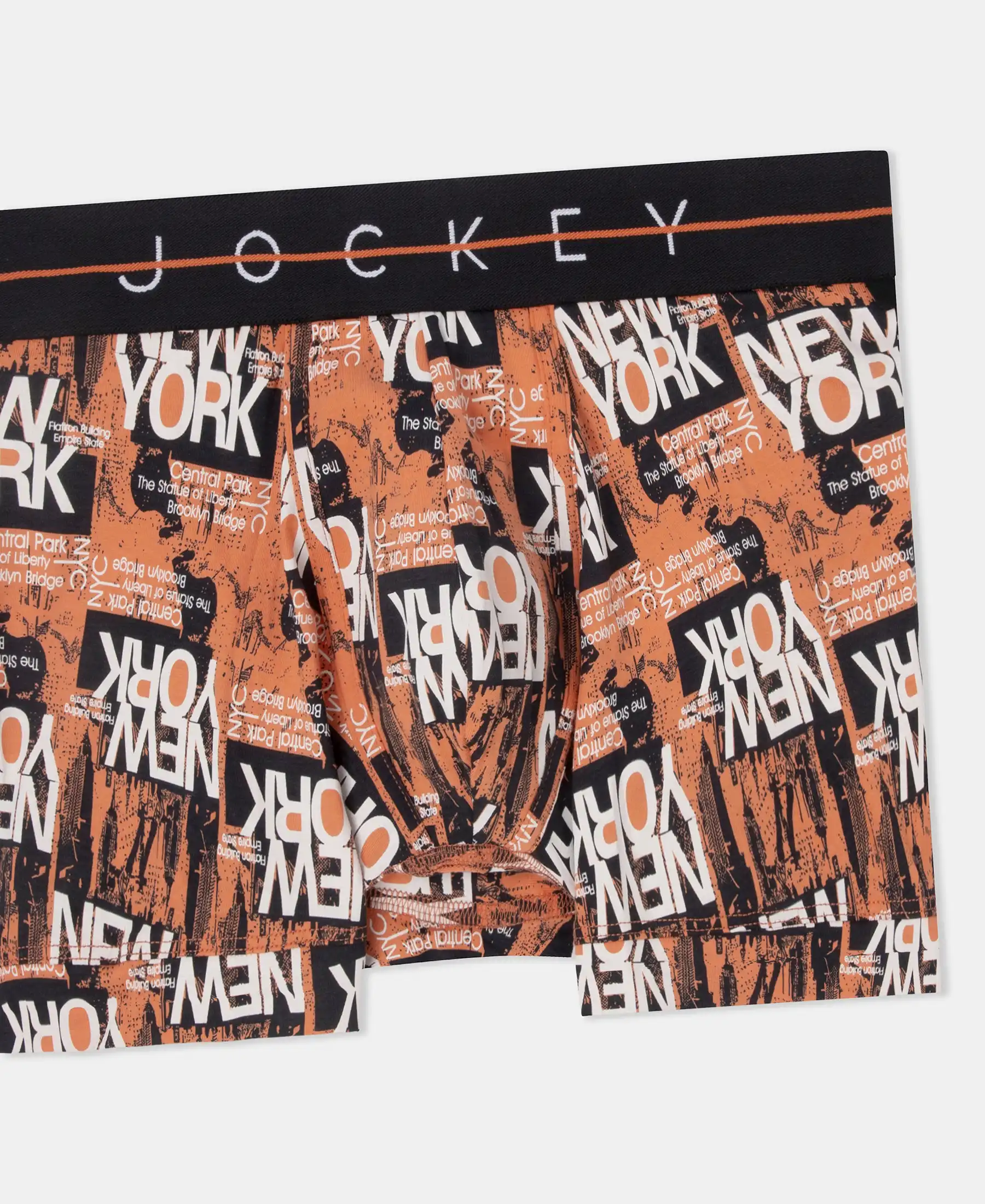 Super Combed Cotton Elastane Stretch Printed Trunk with Ultrasoft Waistband - Flamingo - Image 9