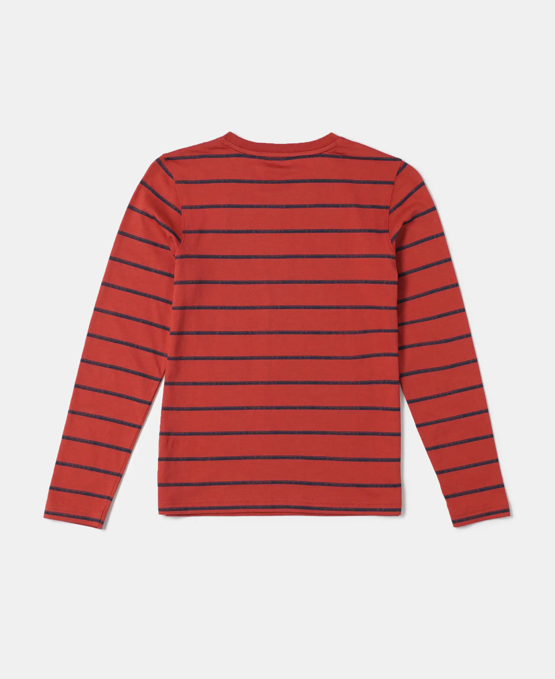 Boy's Super Combed Cotton Graphic Printed Full Sleeve T-Shirt - Cinnabar Assorted Prints - Image 2