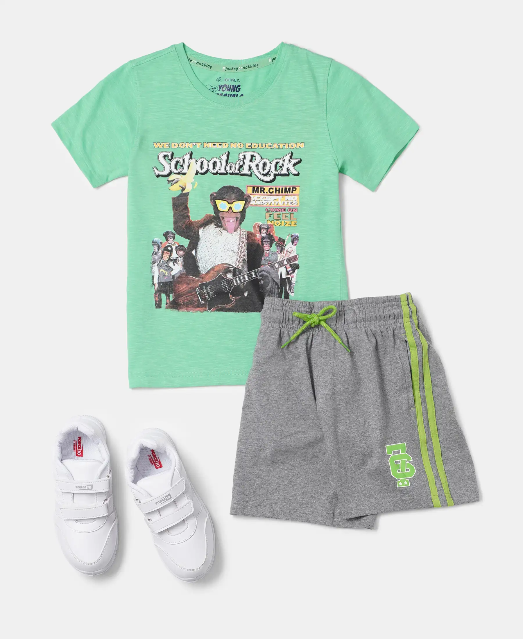 Boy's Super Combed Cotton Graphic Printed Half Sleeve T-Shirt - Spring Bouquet Printed - Image 4