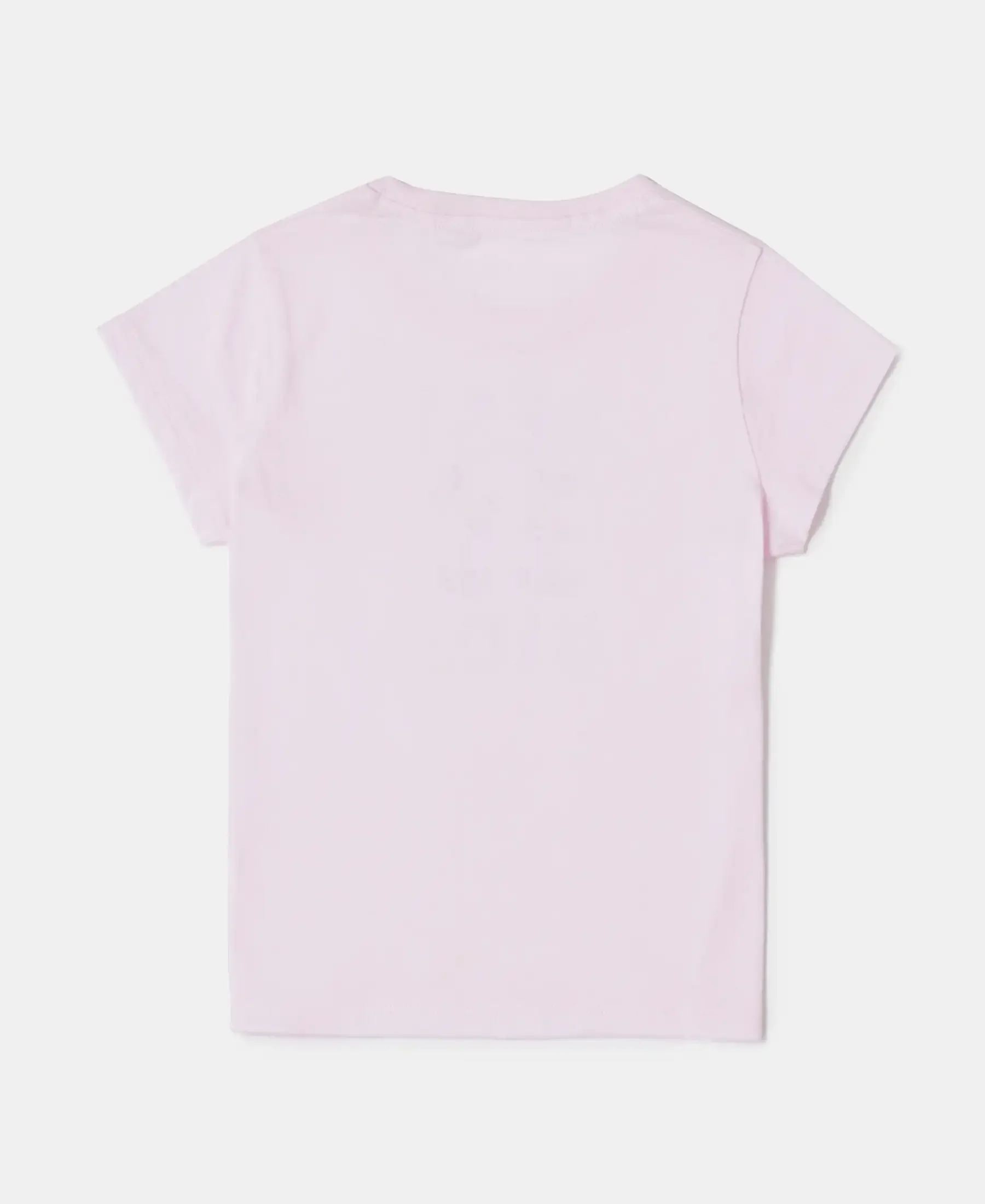 Girl's Super Combed Cotton Graphic Printed T-Shirt - Cherry Blossom - Image 2