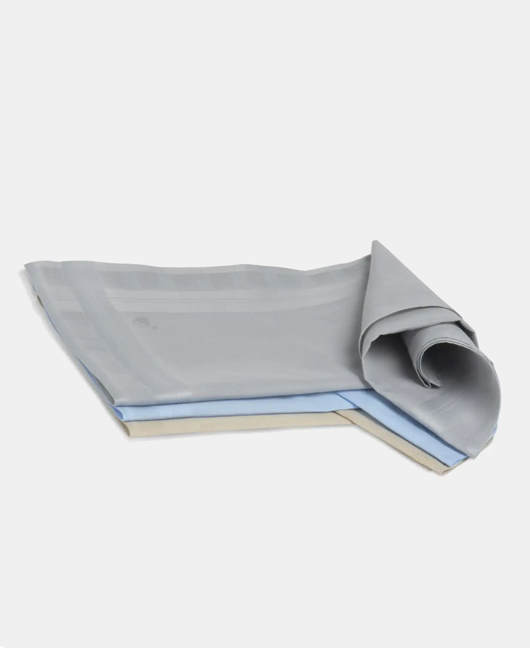 Super Combed Cotton Handkerchief with StayFresh Properties - Assorted (Pack of 3) - Image 3