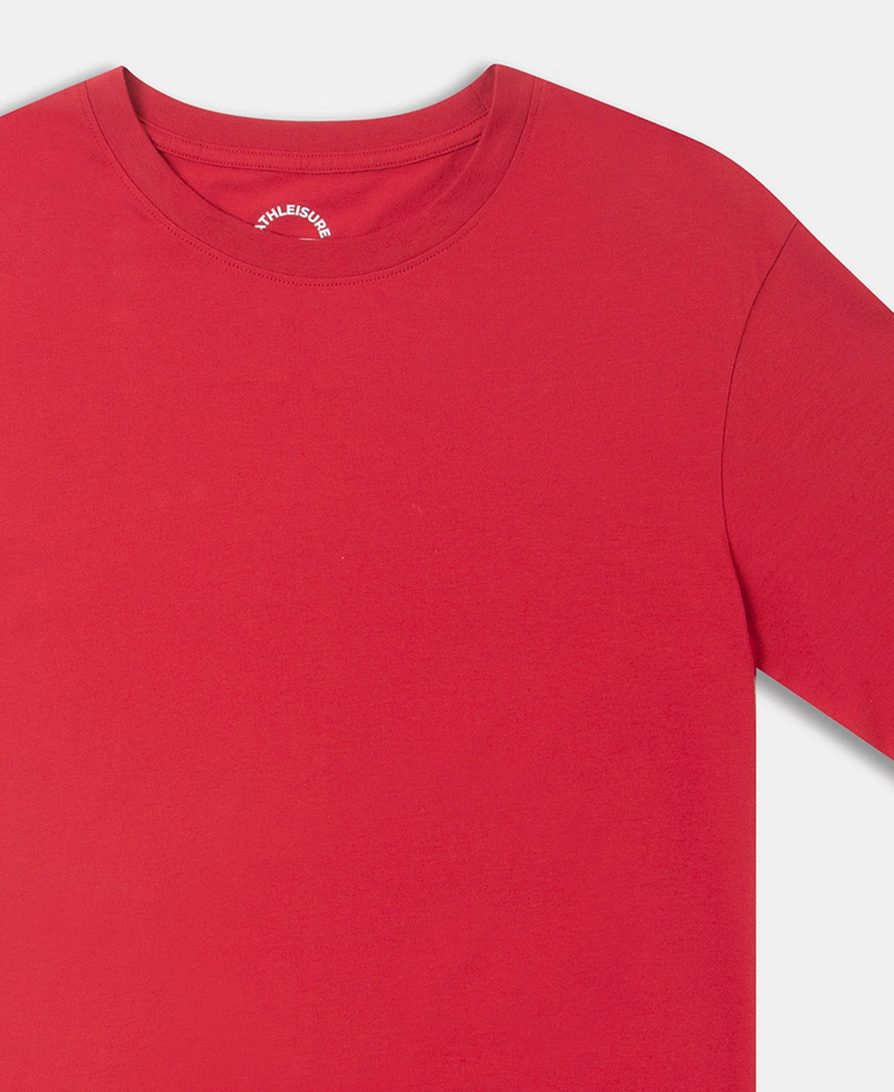 Super Combed Cotton Oversized T-Shirt with Drop Shoulder Styling - Rhythemic Red - Image 9