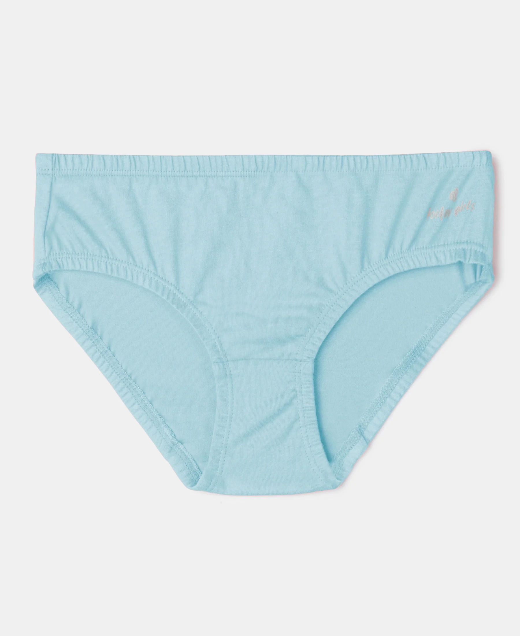 Super Combed Cotton Panty with Ultrasoft Waistband - Angel Blue, Fairy Tale & Salmon Rose (Pack of 3) - Image 2