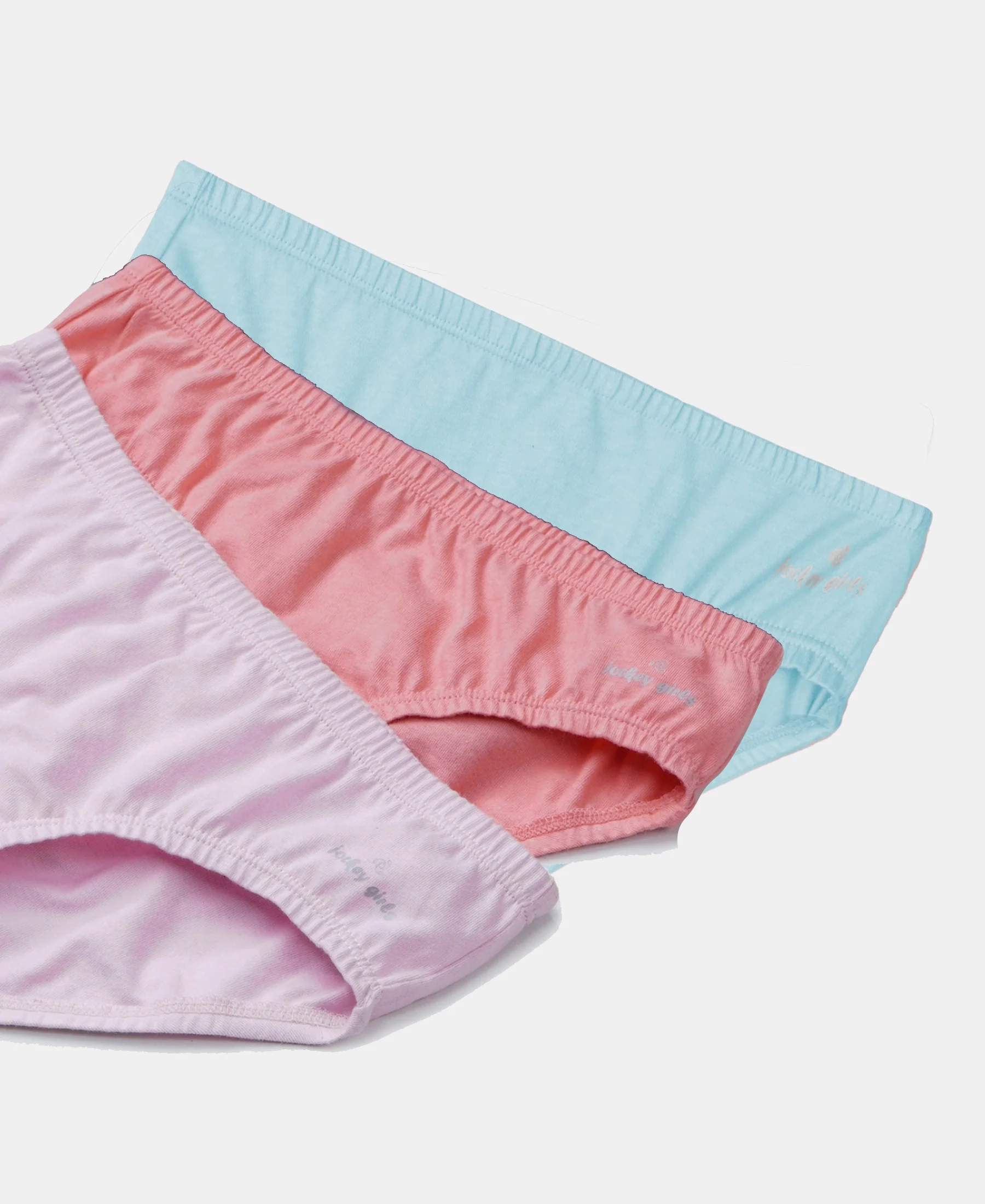 Super Combed Cotton Panty with Ultrasoft Waistband - Angel Blue, Fairy Tale & Salmon Rose (Pack of 3) - Image 9