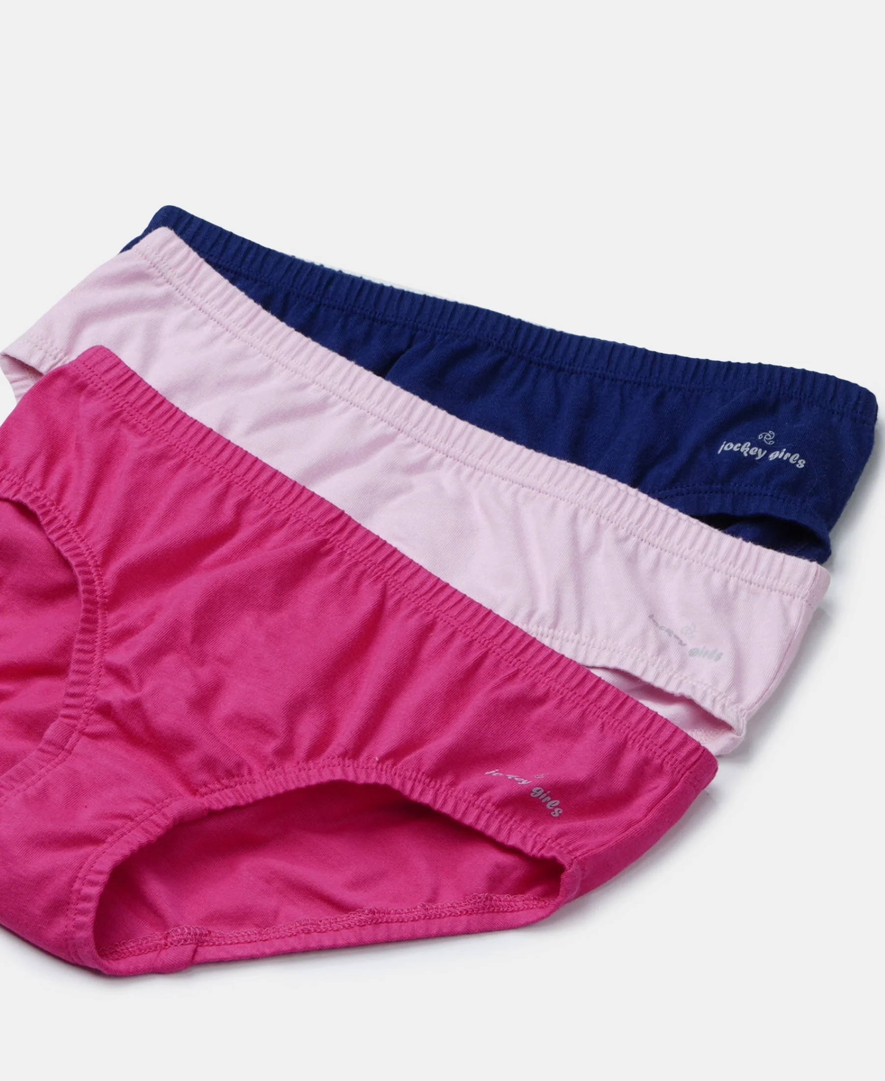 Super Combed Cotton Panty with Ultrasoft Waistband - Fairy Tale, Blue Depths & Beetroot Bink (Pack of 3) - Image 9