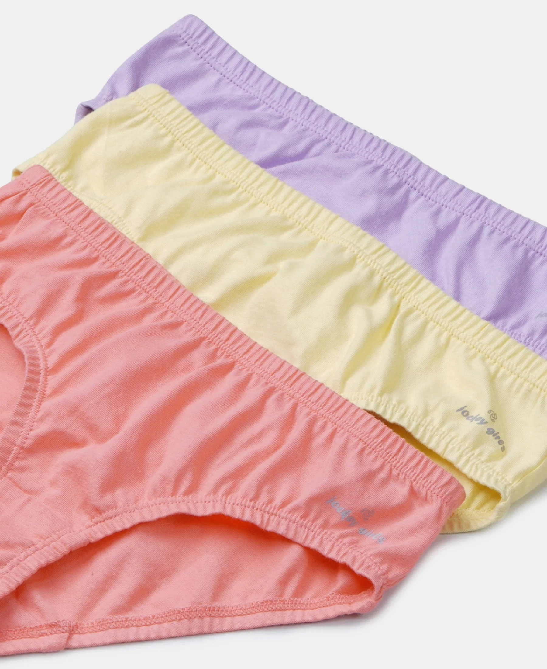 Super Combed Cotton Panty with Ultrasoft Waistband - Salmon Rose, Lemon Meringue & Lavendula (Pack of 3) - Image 9