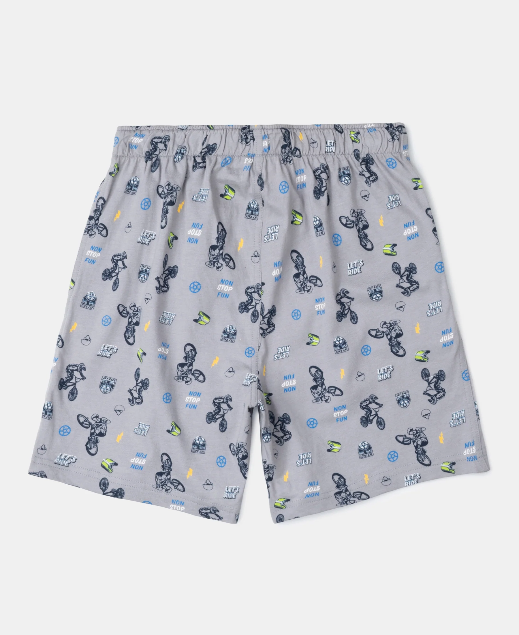 Super Combed Cotton Printed Boxer Shorts with Side Pockets - Chili Pepper & Monument (Pack of 2) - Image 6