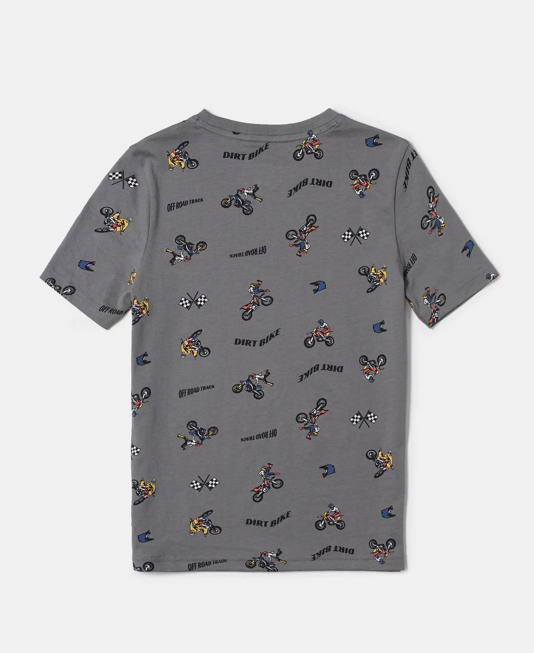 Boy's Super Combed Cotton Printed Half Sleeve T-Shirt - Assorted - Image 10