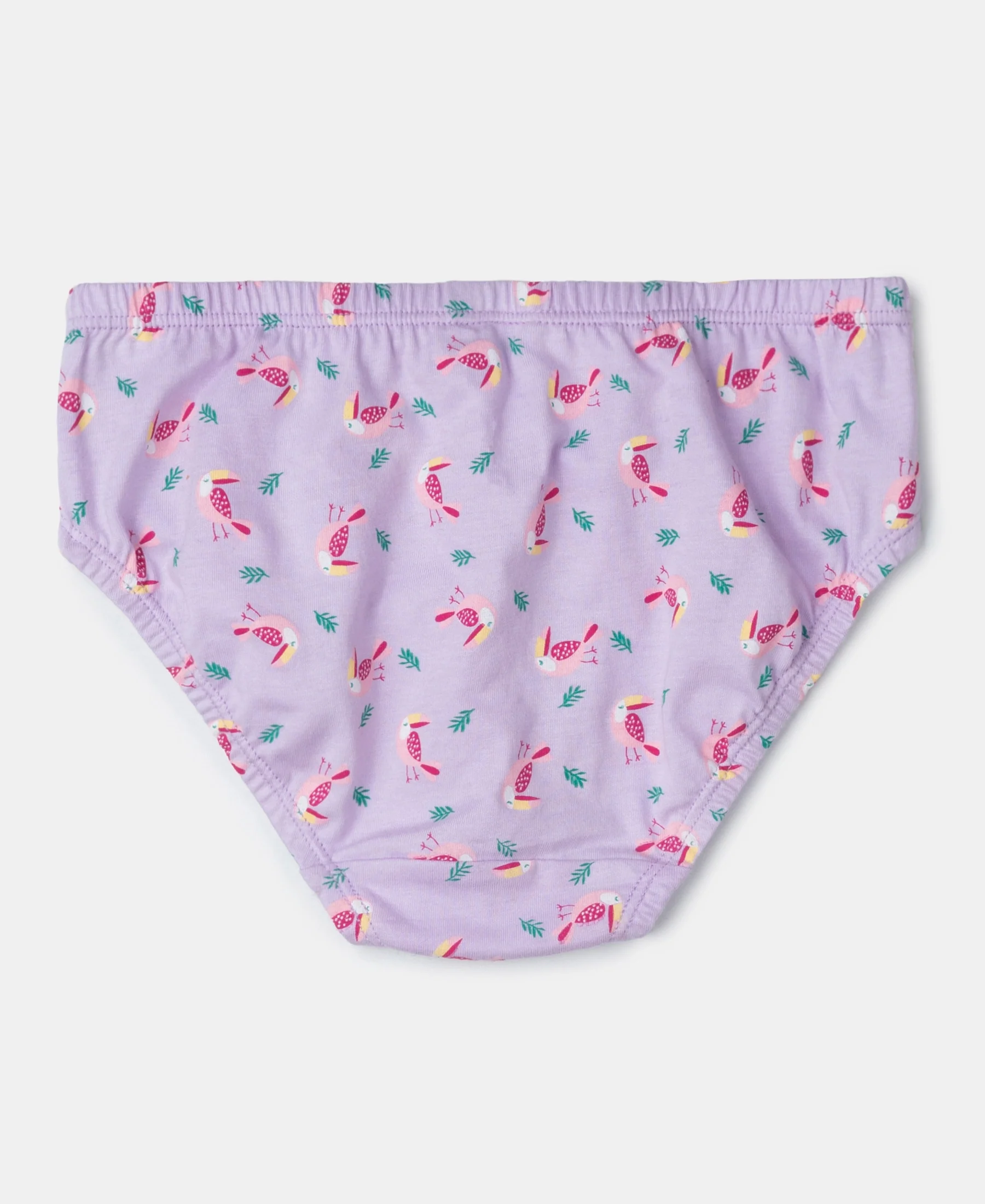 Super Combed Cotton Printed Panty with Ultrasoft Waistband - Fairy Tale, Blue Depths & Lavendula (Pack of 3) - Image 6