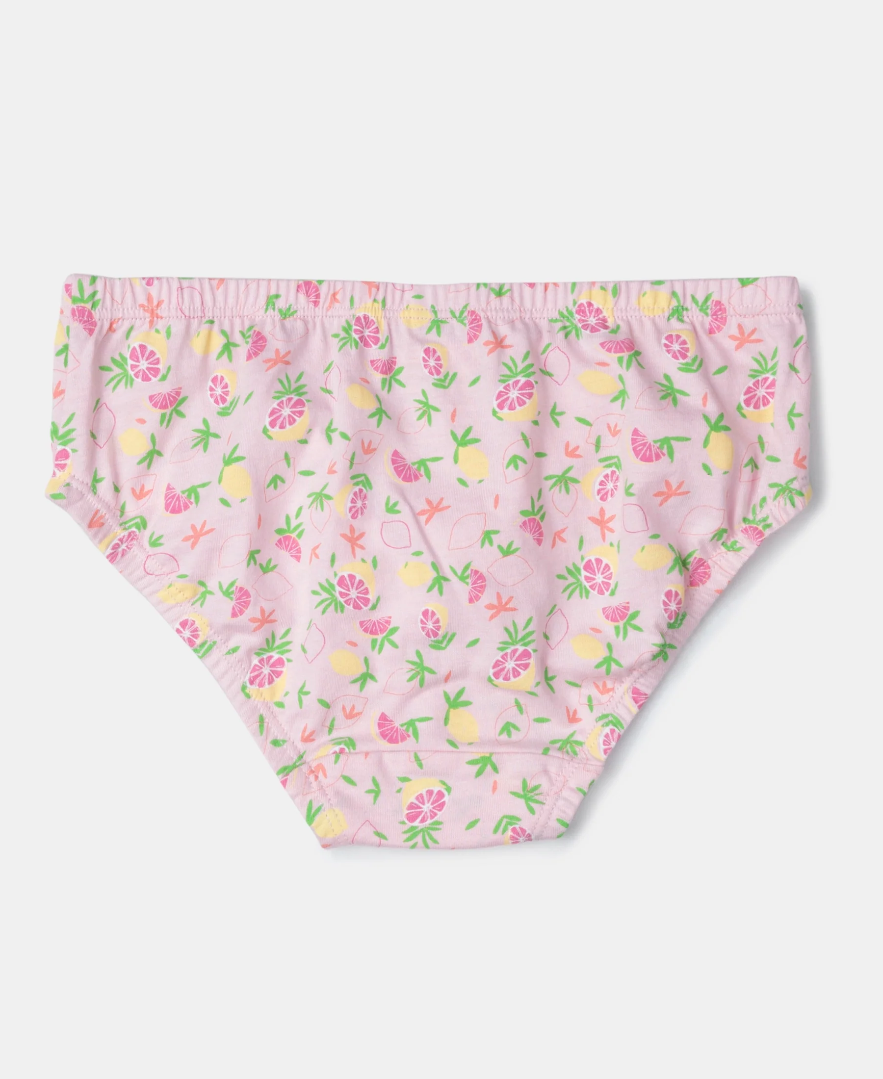 Super Combed Cotton Printed Panty with Ultrasoft Waistband - Fairy Tale, Salmon Rose & Blue Depths (Pack of 3) - Image 3
