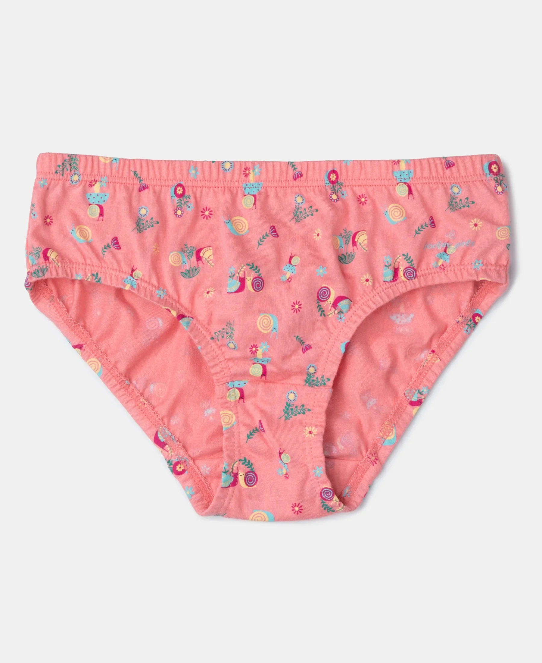 Super Combed Cotton Printed Panty with Ultrasoft Waistband - Fairy Tale, Salmon Rose & Blue Depths (Pack of 3) - Image 7