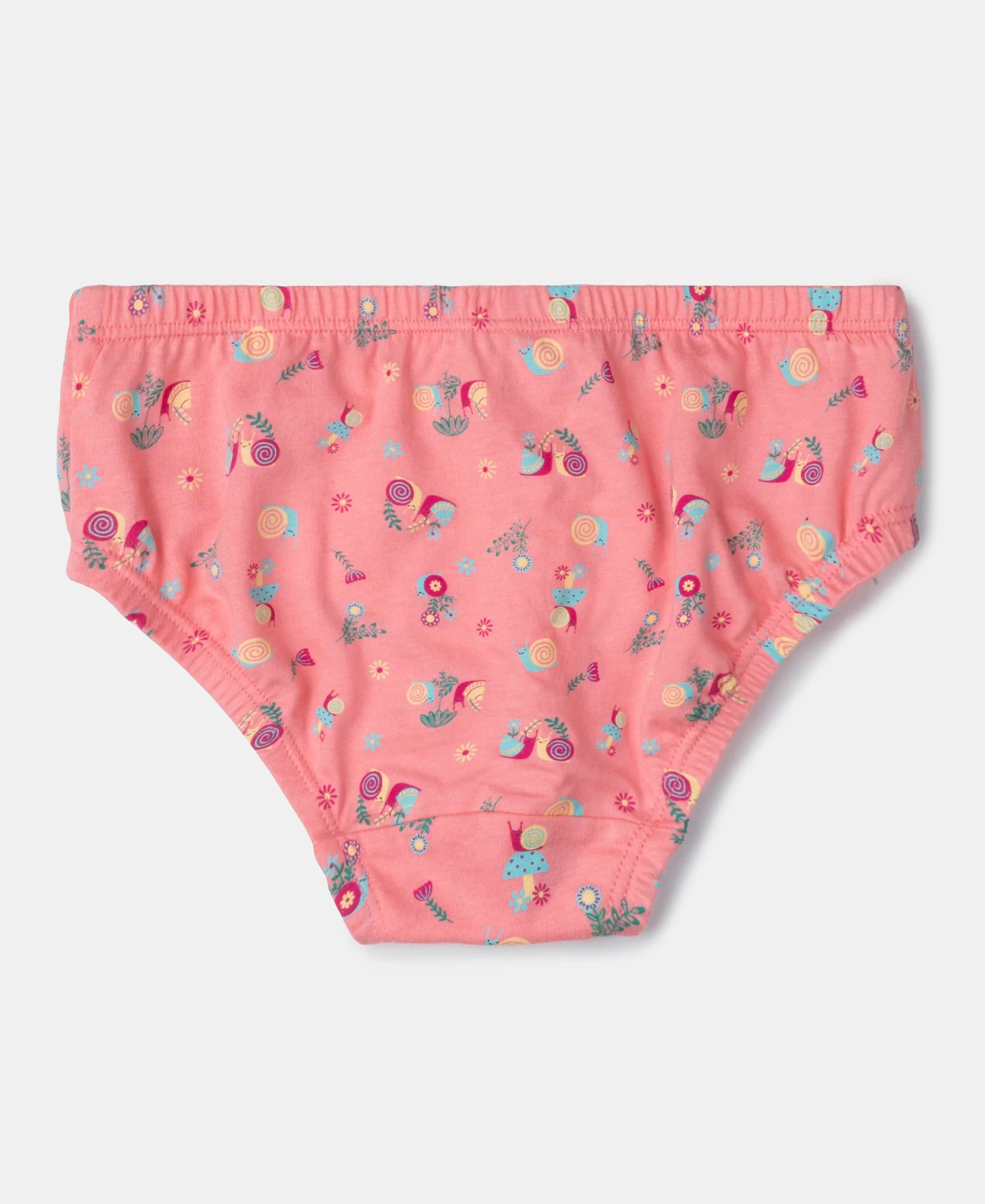 Super Combed Cotton Printed Panty with Ultrasoft Waistband - Fairy Tale, Salmon Rose & Blue Depths (Pack of 3) - Image 8