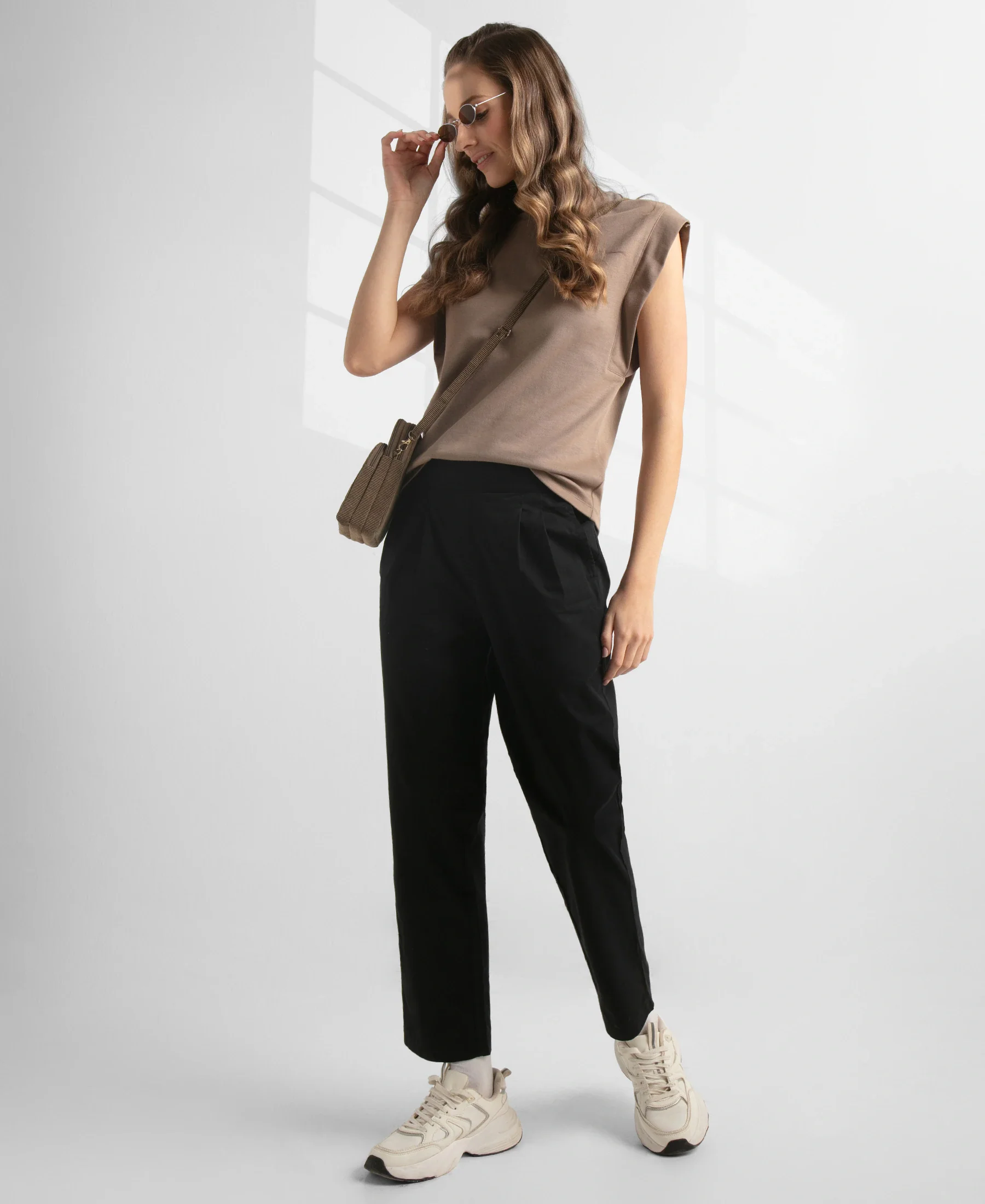 Super Combed Cotton Regular Fit Hybrid Pants - Black - Image 6