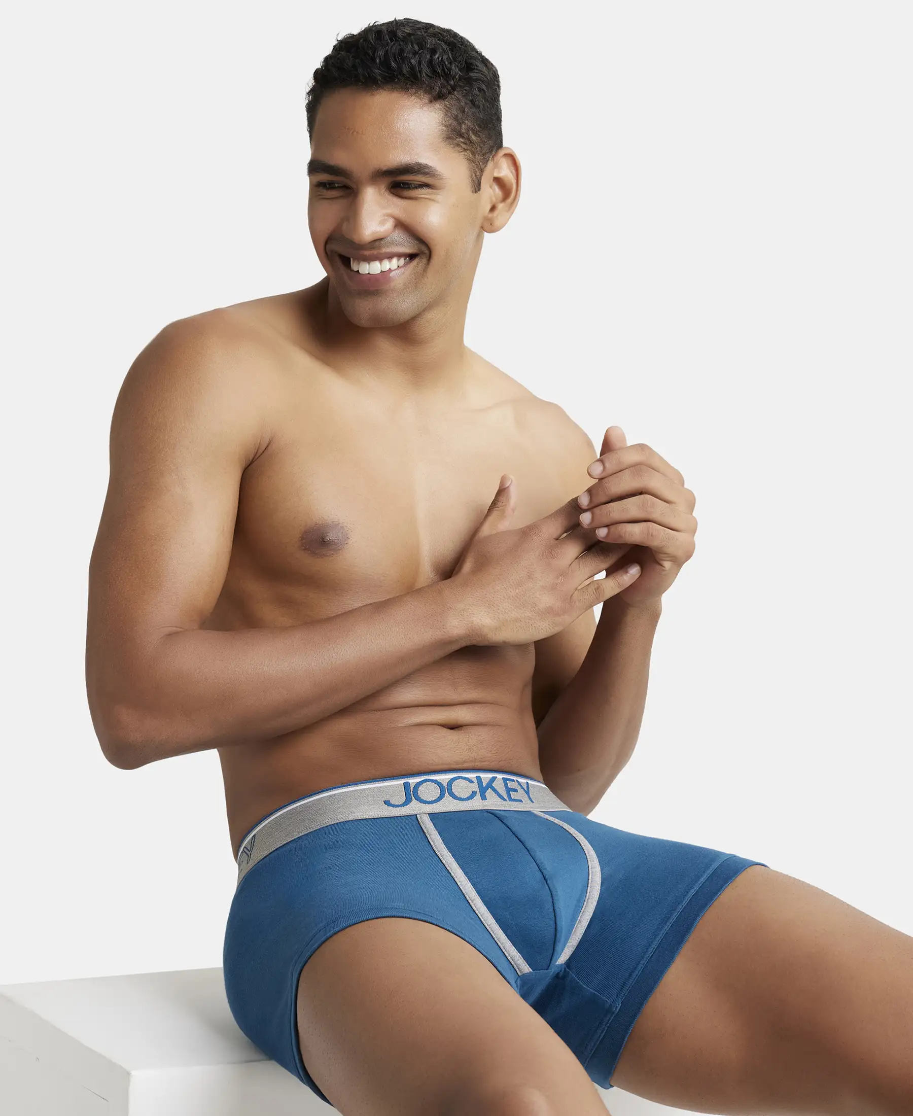 Super Combed Cotton Rib Solid Trunk with Ultrasoft Waistband - Seaport Teal (Pack of 2) - Image 8