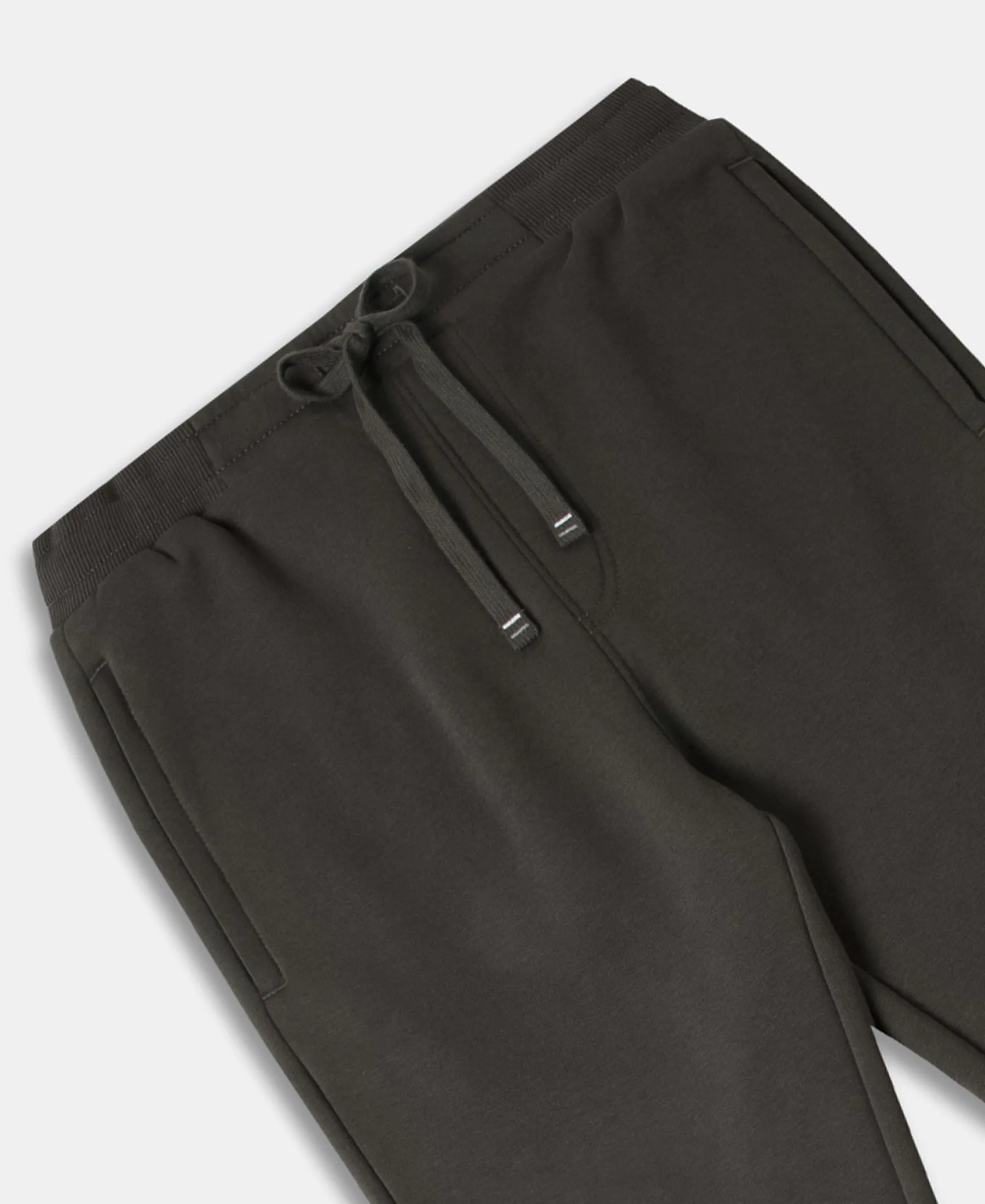 Super Combed Cotton Rich Fleece Trackpants with StayWarm Technology - Olive - Image 10