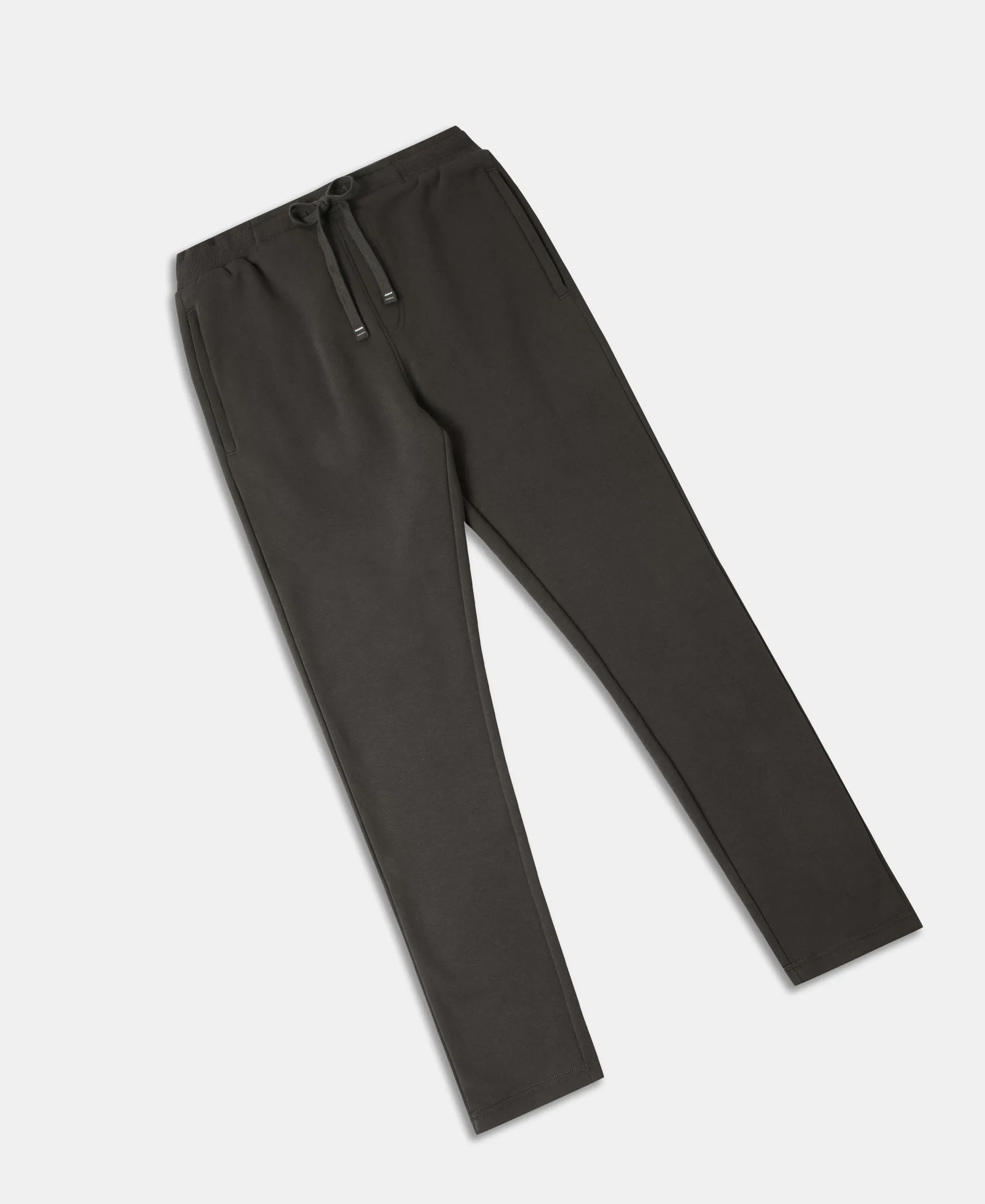 Super Combed Cotton Rich Fleece Trackpants with StayWarm Technology - Olive - Image 9