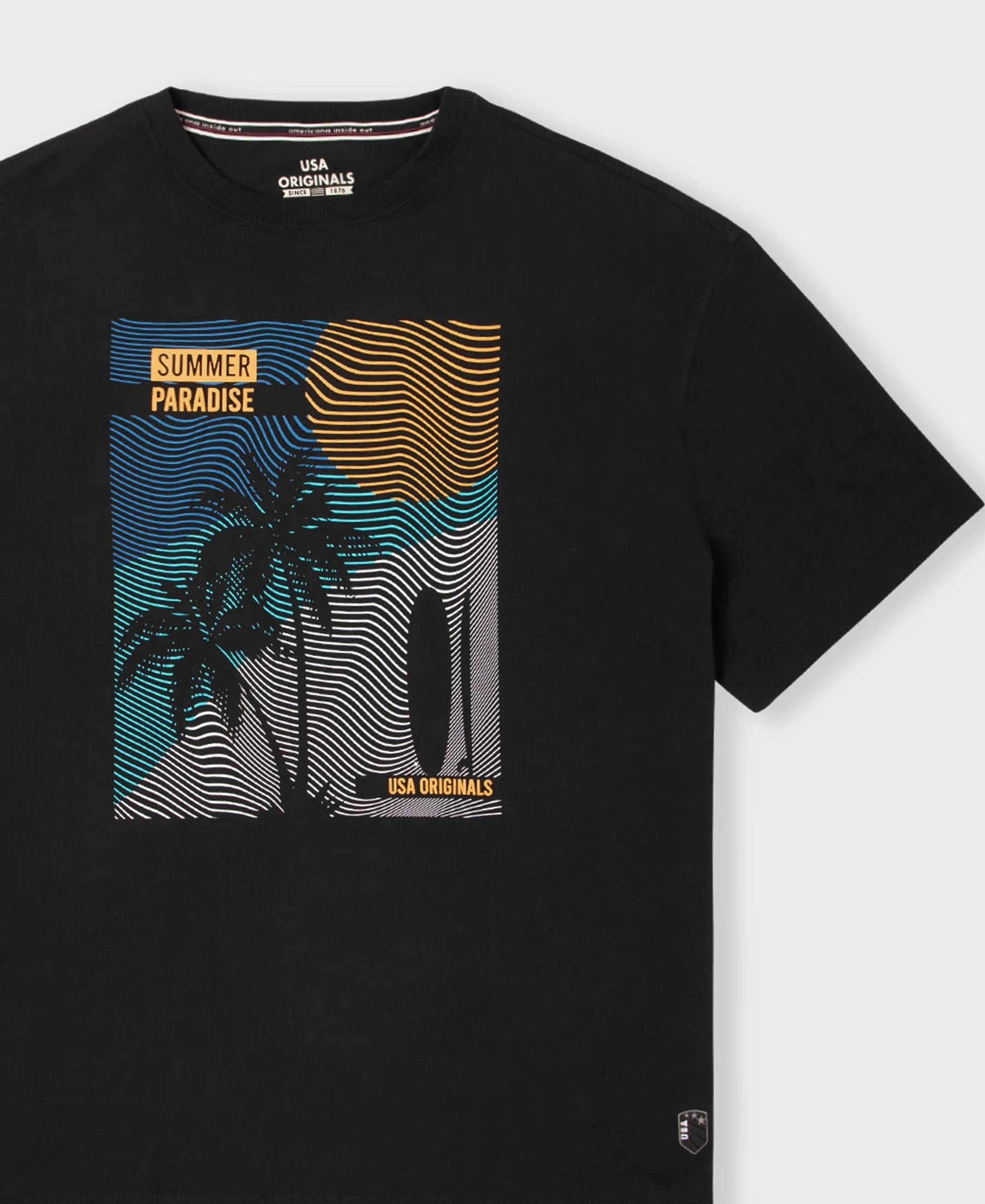 Super Combed Cotton Rich Graphic Printed Oversized T-Shirt - Black - Image 11